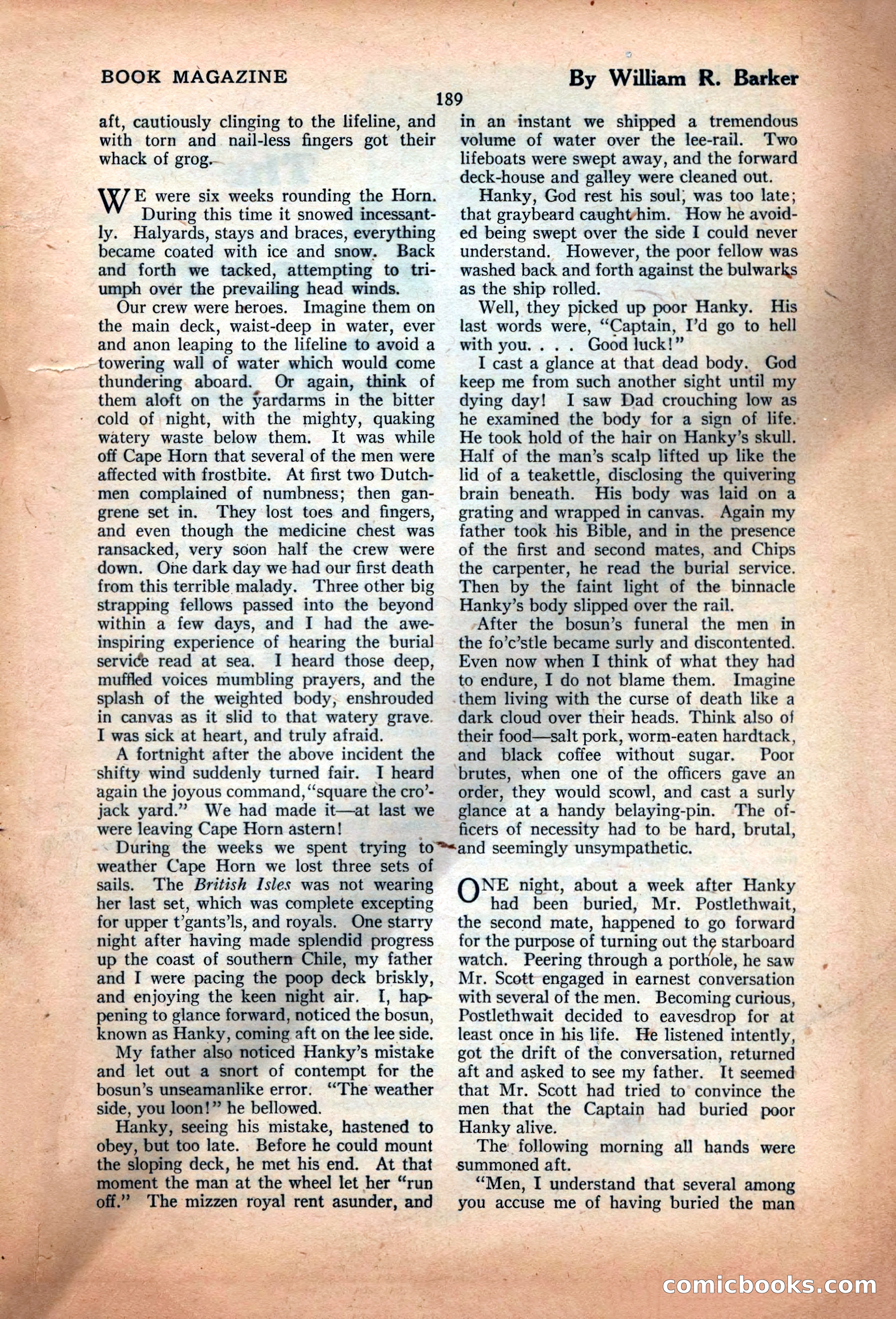 The Illustrated Blue Book Magazine, June 1928 — page 191 of 204