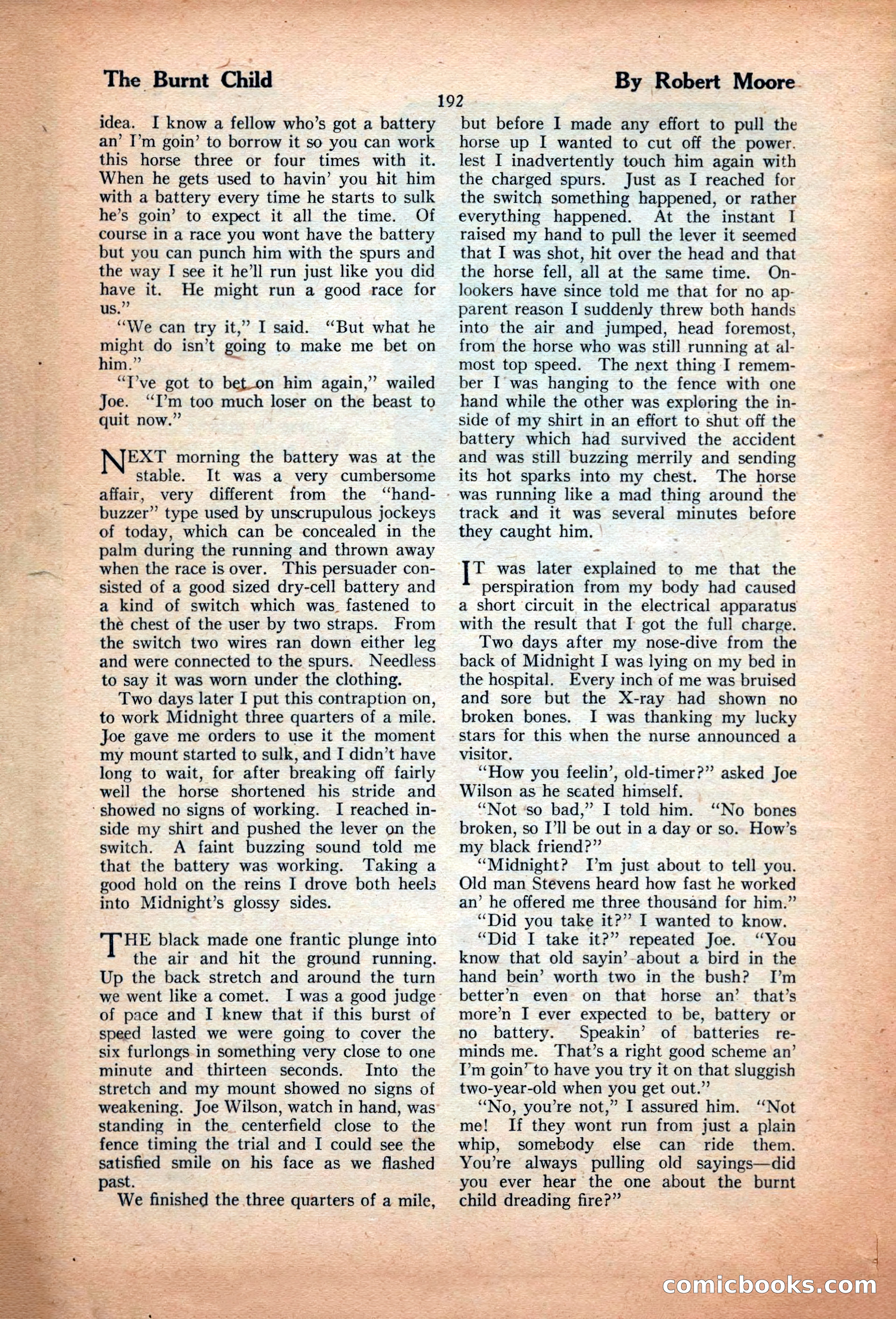 The Illustrated Blue Book Magazine, June 1928 — page 194 of 204