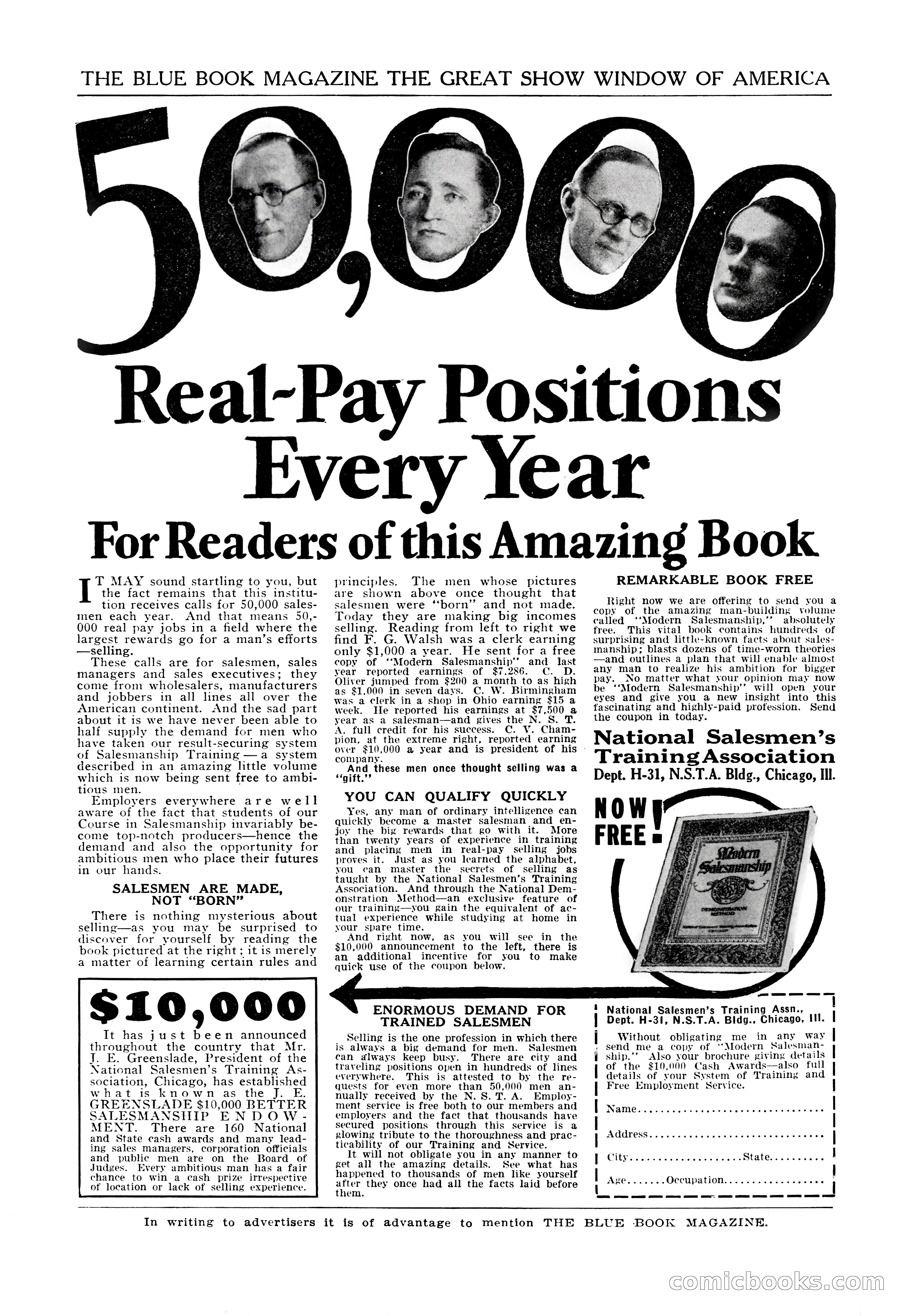 The Illustrated Blue Book Magazine, July 1928 — page 3 of 204
