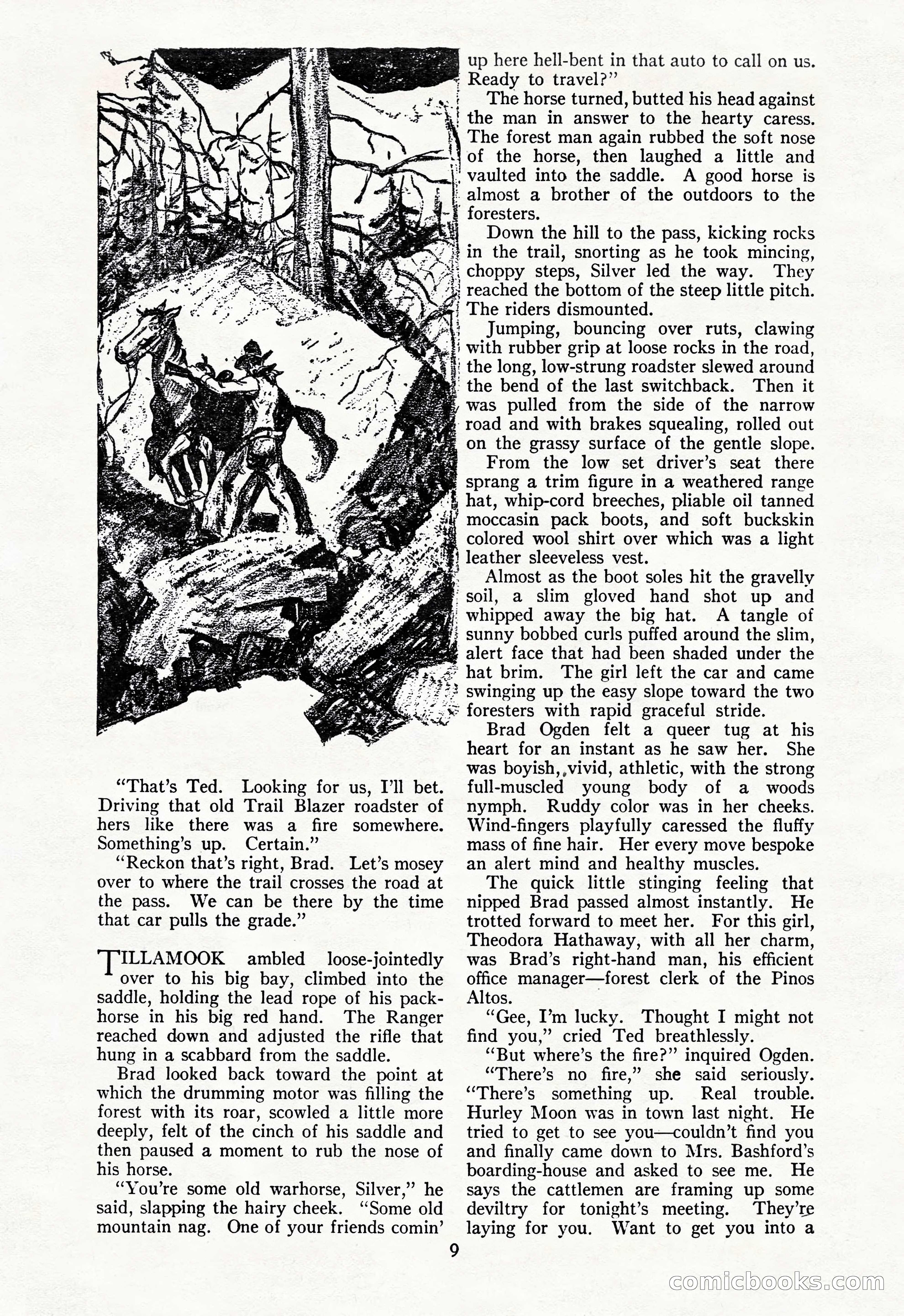 The Illustrated Blue Book Magazine, July 1928 — page 11 of 204