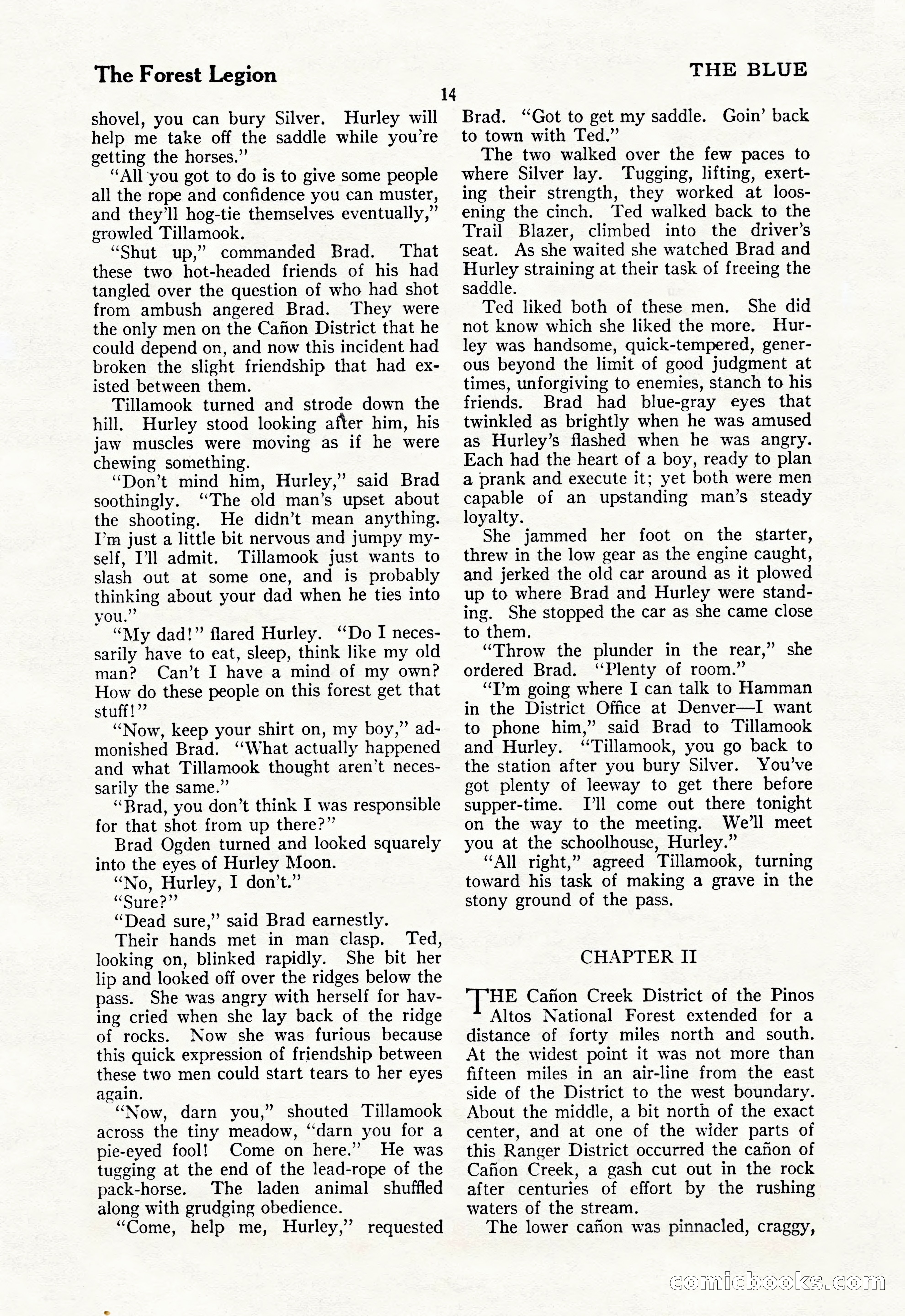 The Illustrated Blue Book Magazine, July 1928 — page 16 of 204