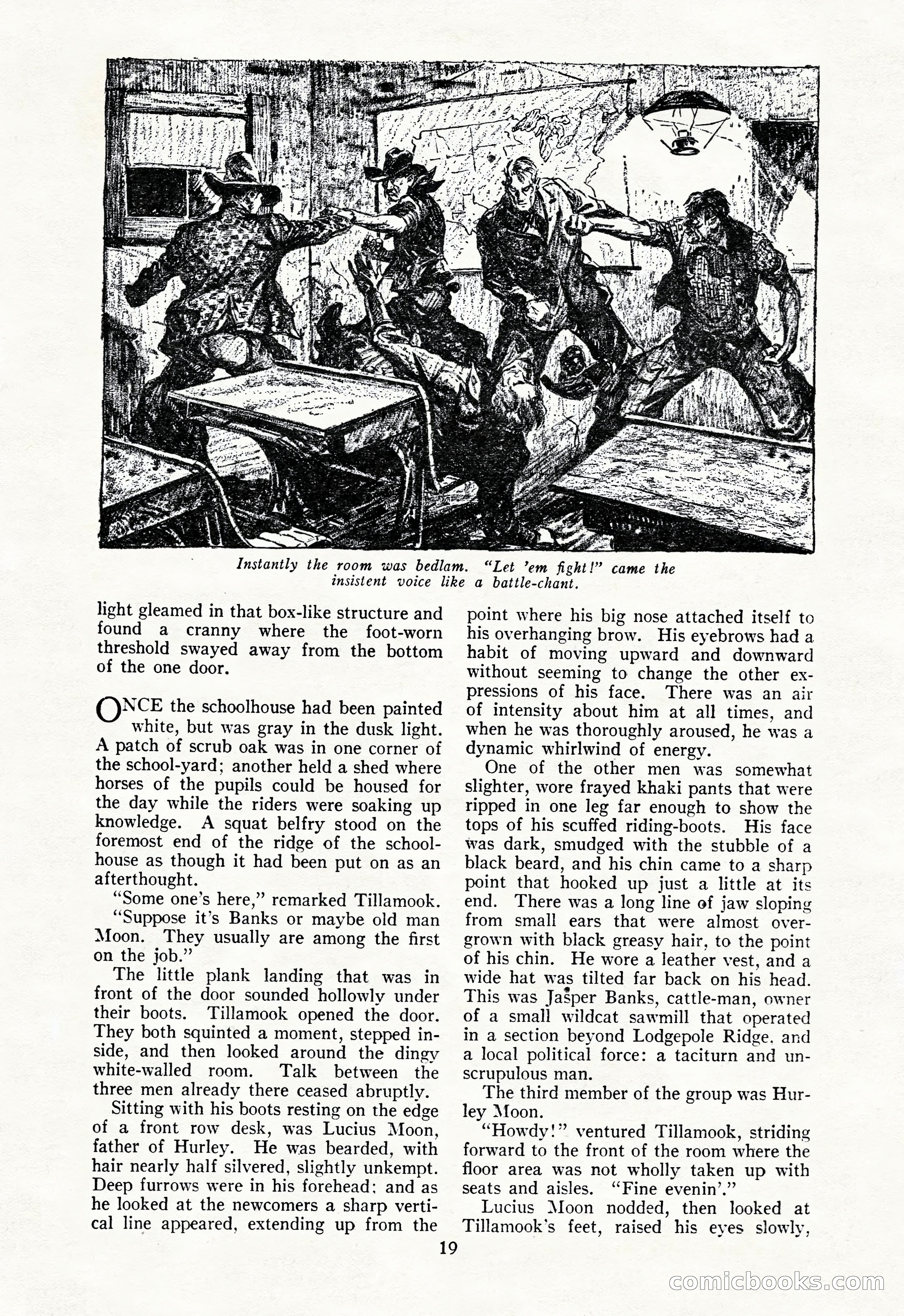 The Illustrated Blue Book Magazine, July 1928 — page 21 of 204