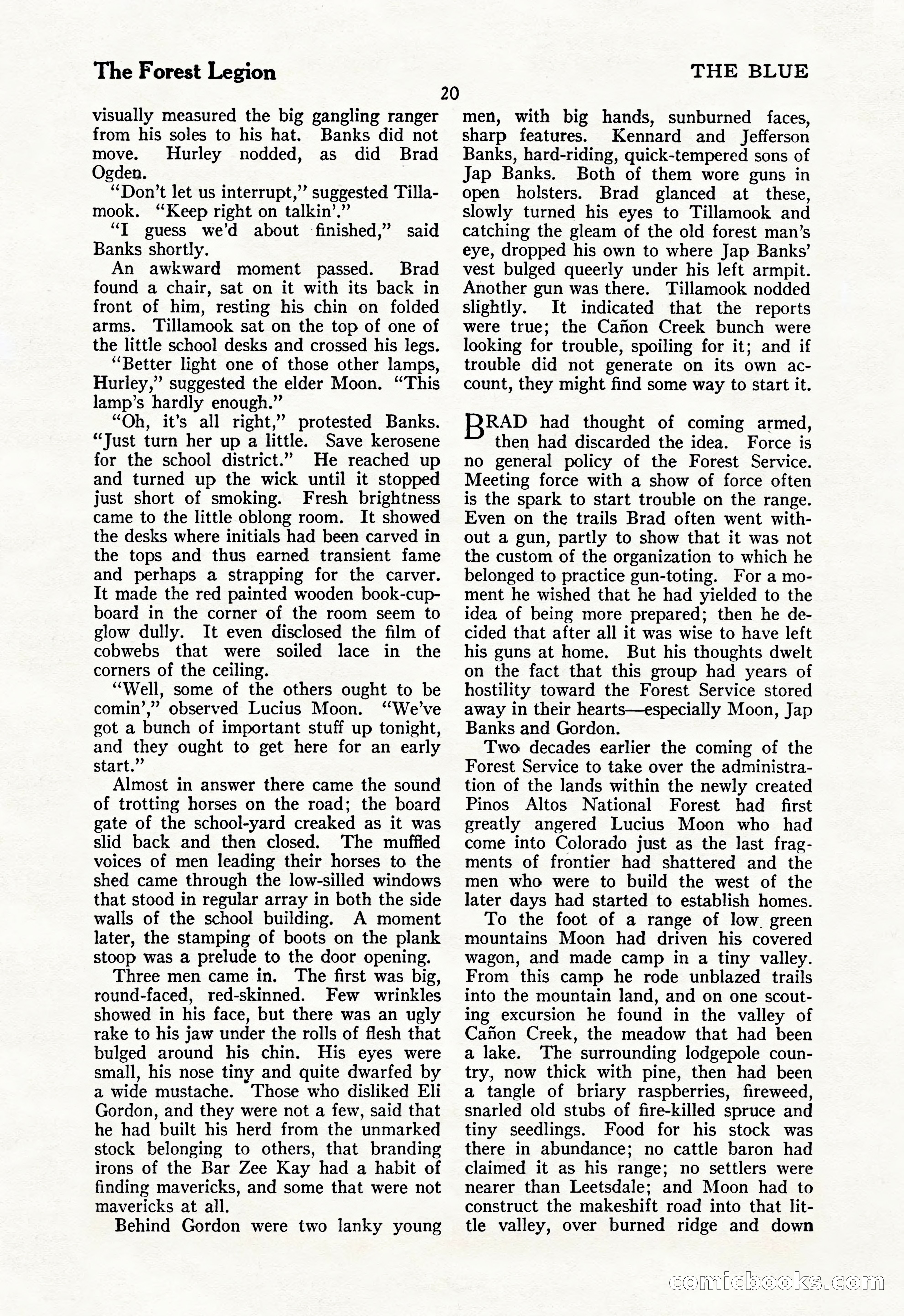 The Illustrated Blue Book Magazine, July 1928 — page 22 of 204