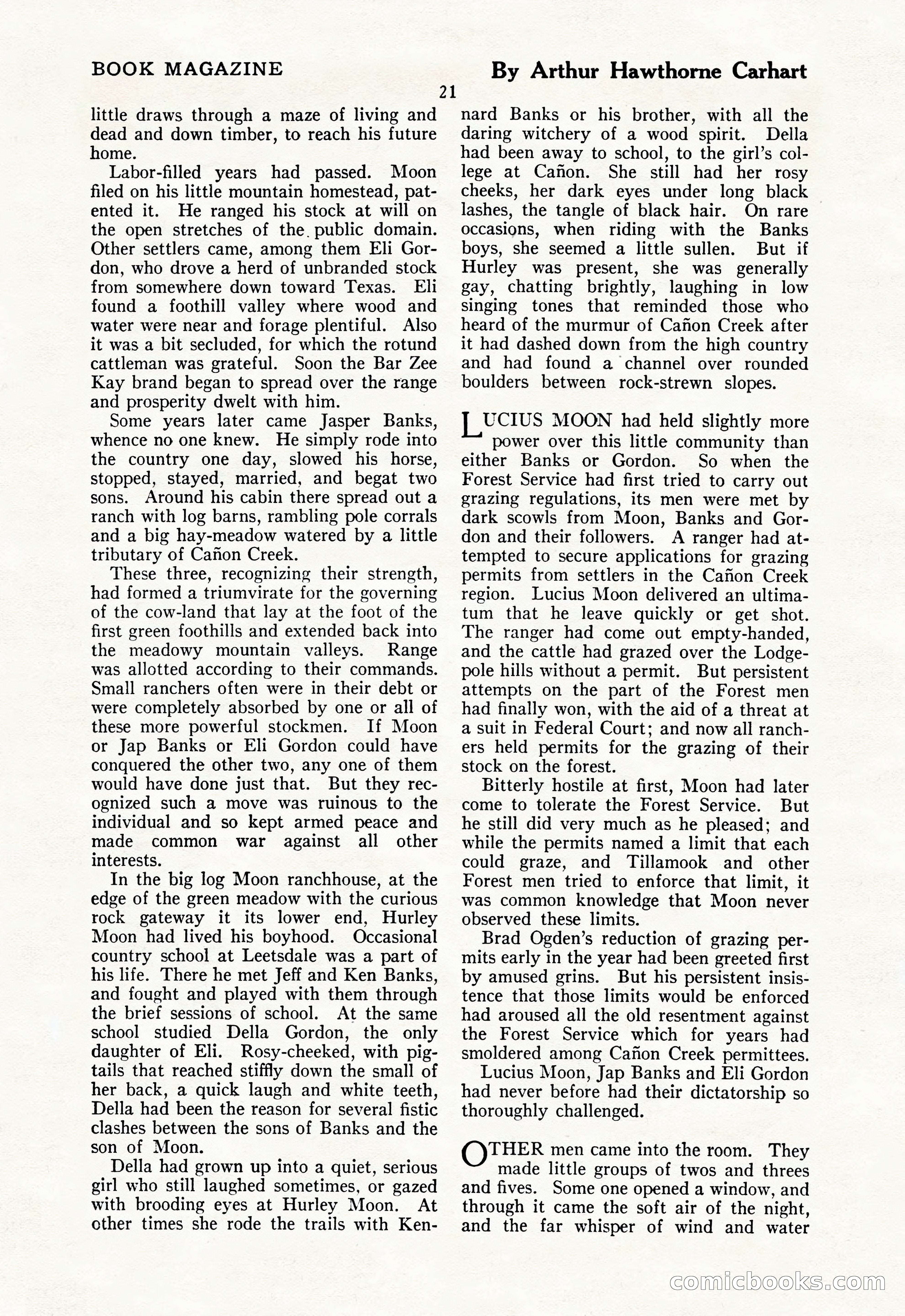 The Illustrated Blue Book Magazine, July 1928 — page 23 of 204
