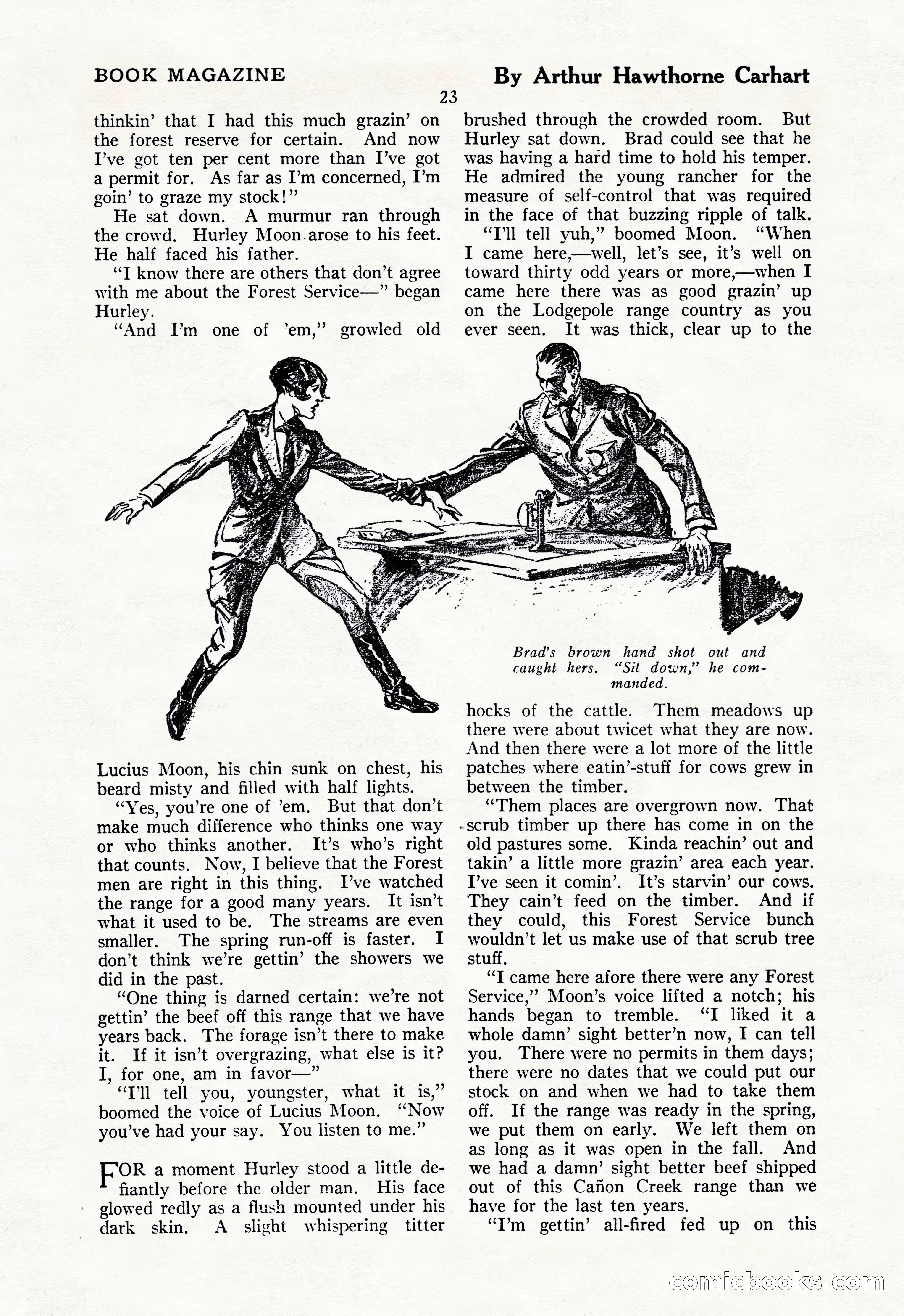 The Illustrated Blue Book Magazine, July 1928 — page 25 of 204