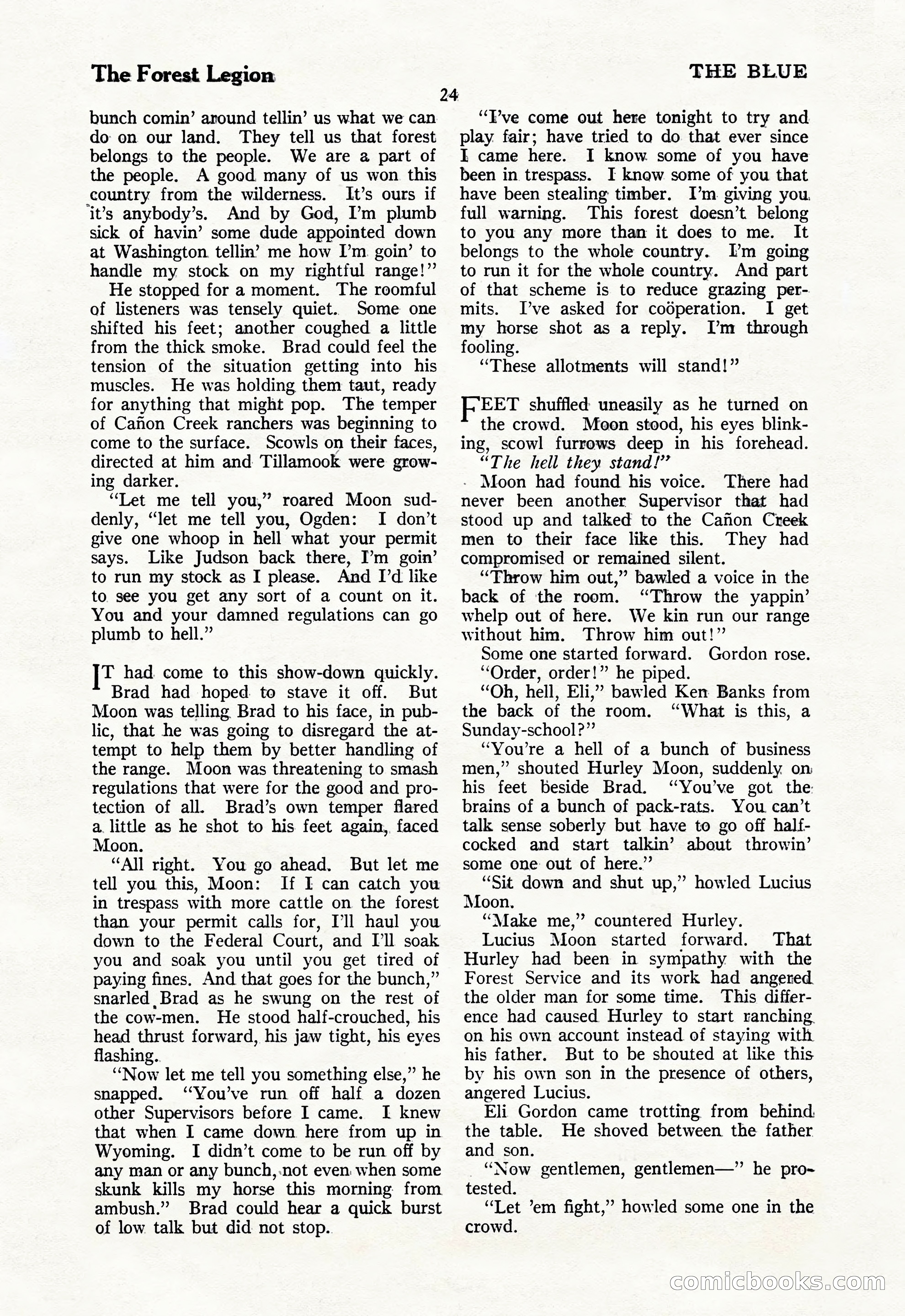 The Illustrated Blue Book Magazine, July 1928 — page 26 of 204