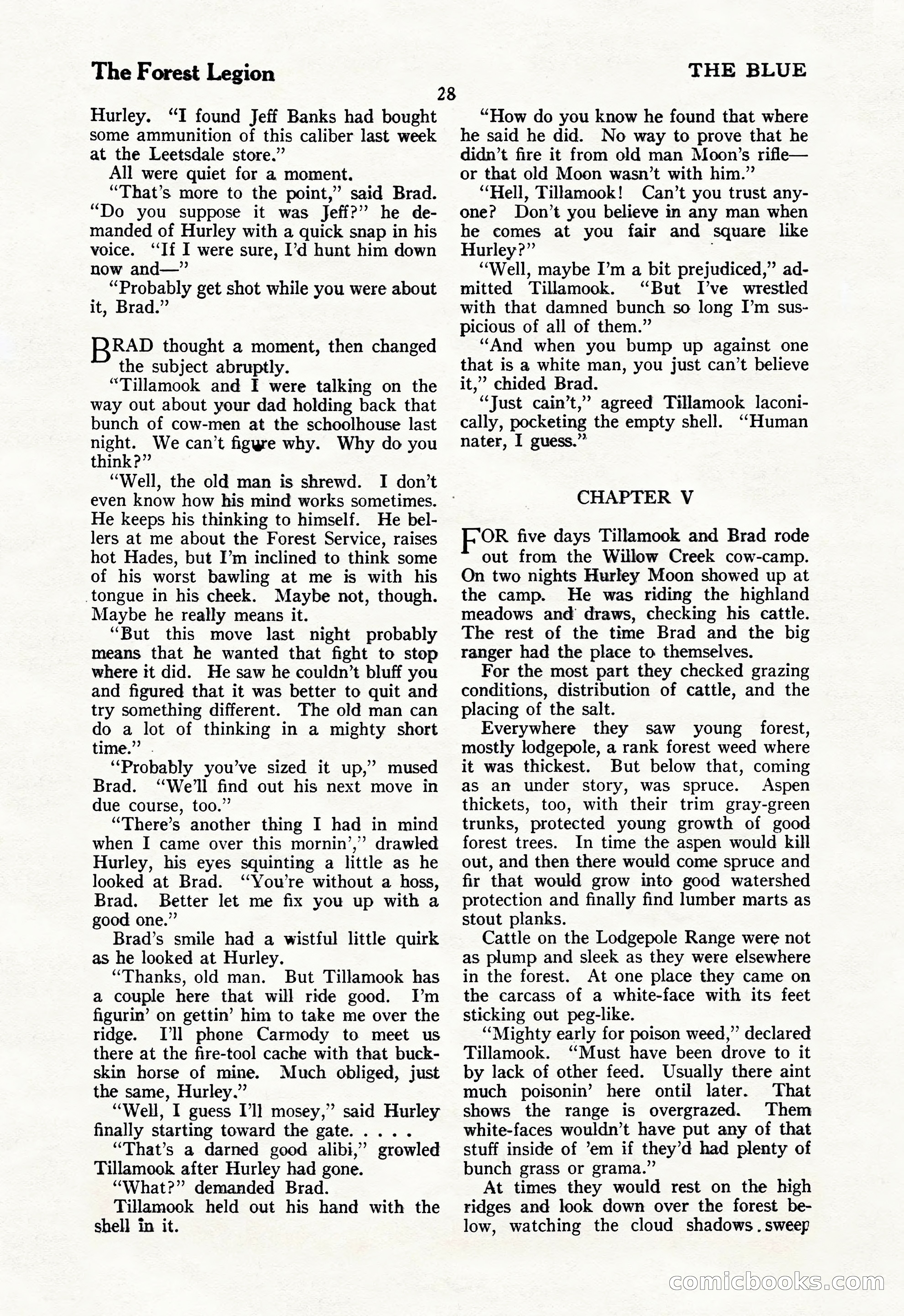 The Illustrated Blue Book Magazine, July 1928 — page 30 of 204