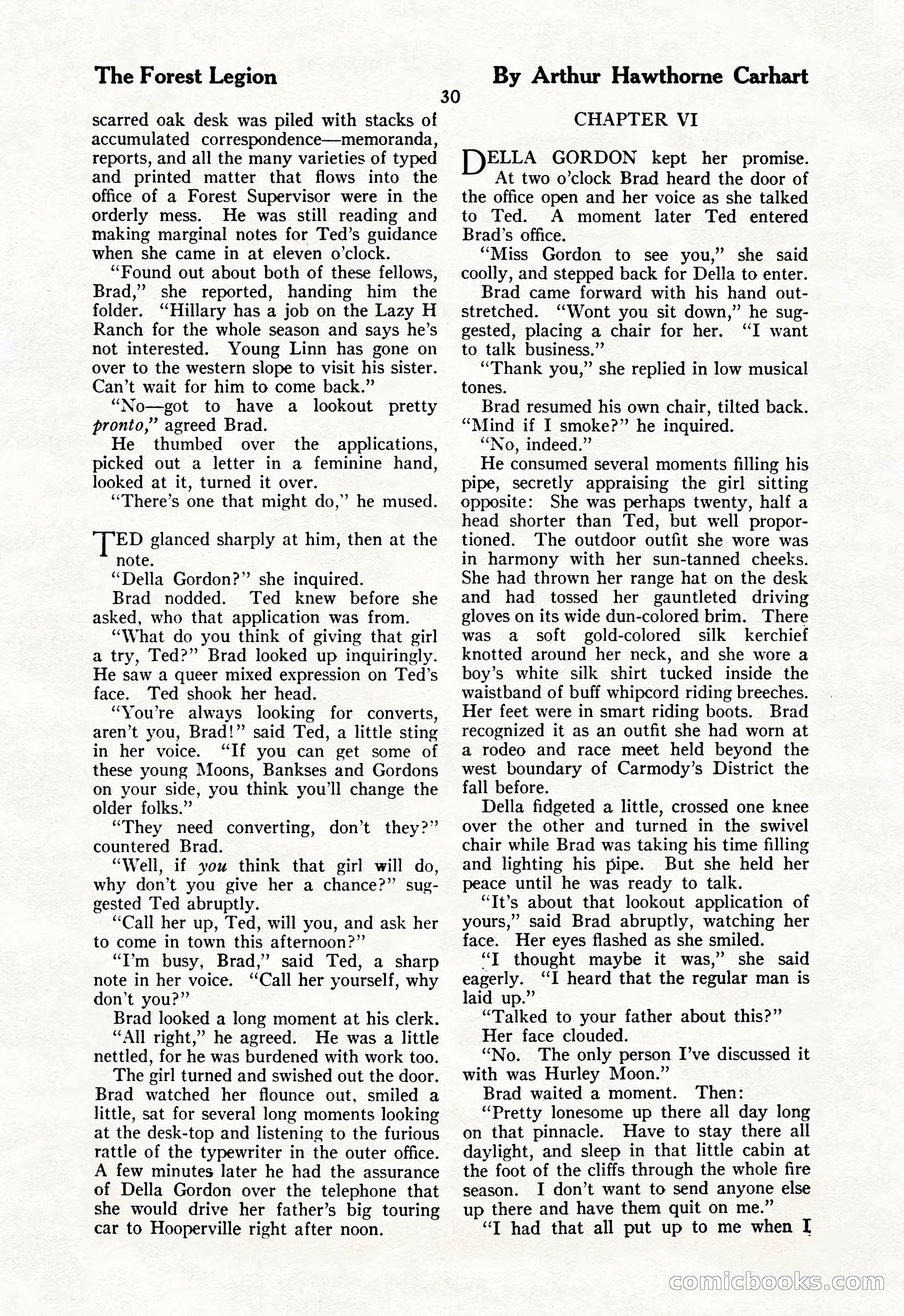 The Illustrated Blue Book Magazine, July 1928 — page 32 of 204