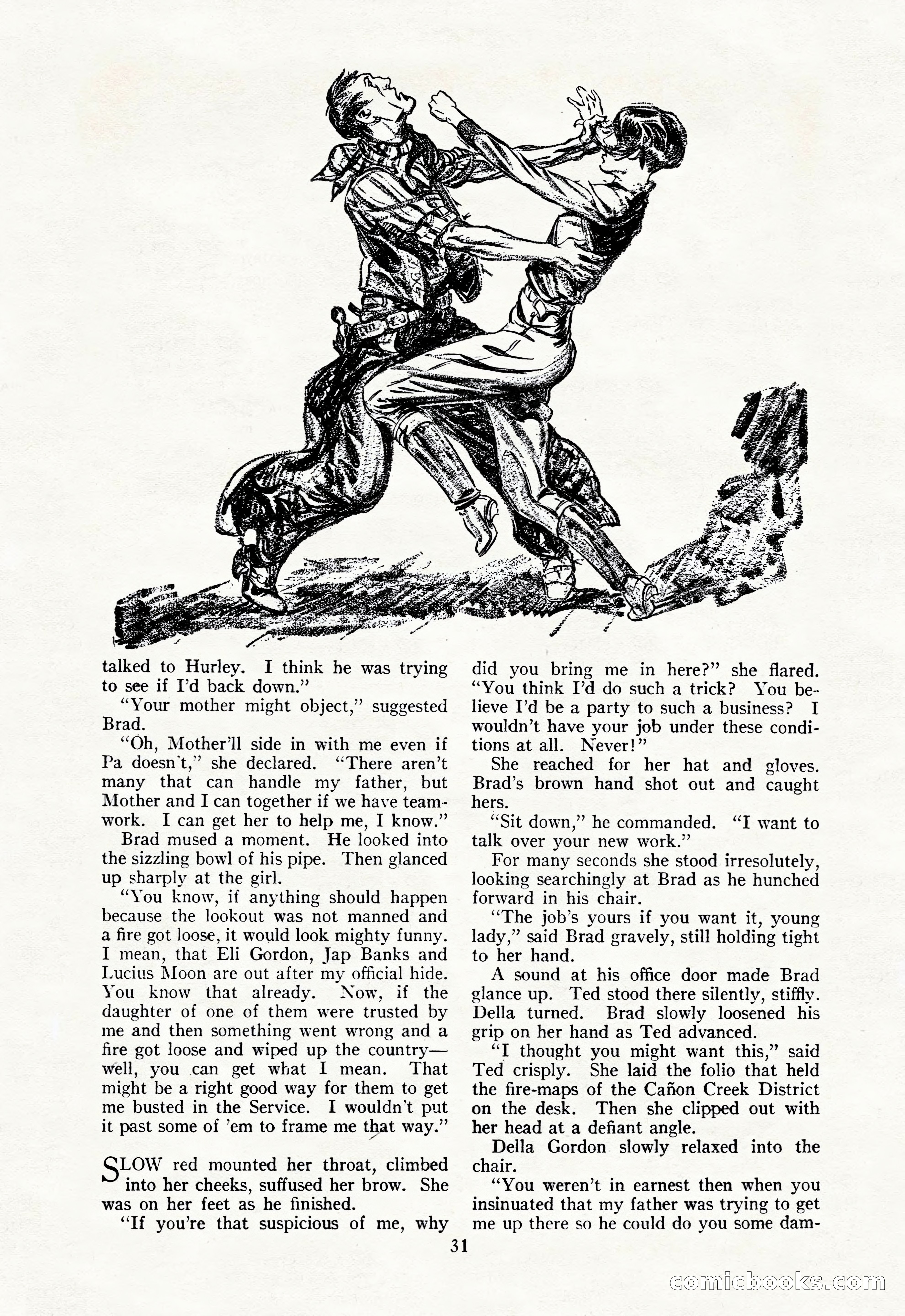 The Illustrated Blue Book Magazine, July 1928 — page 33 of 204