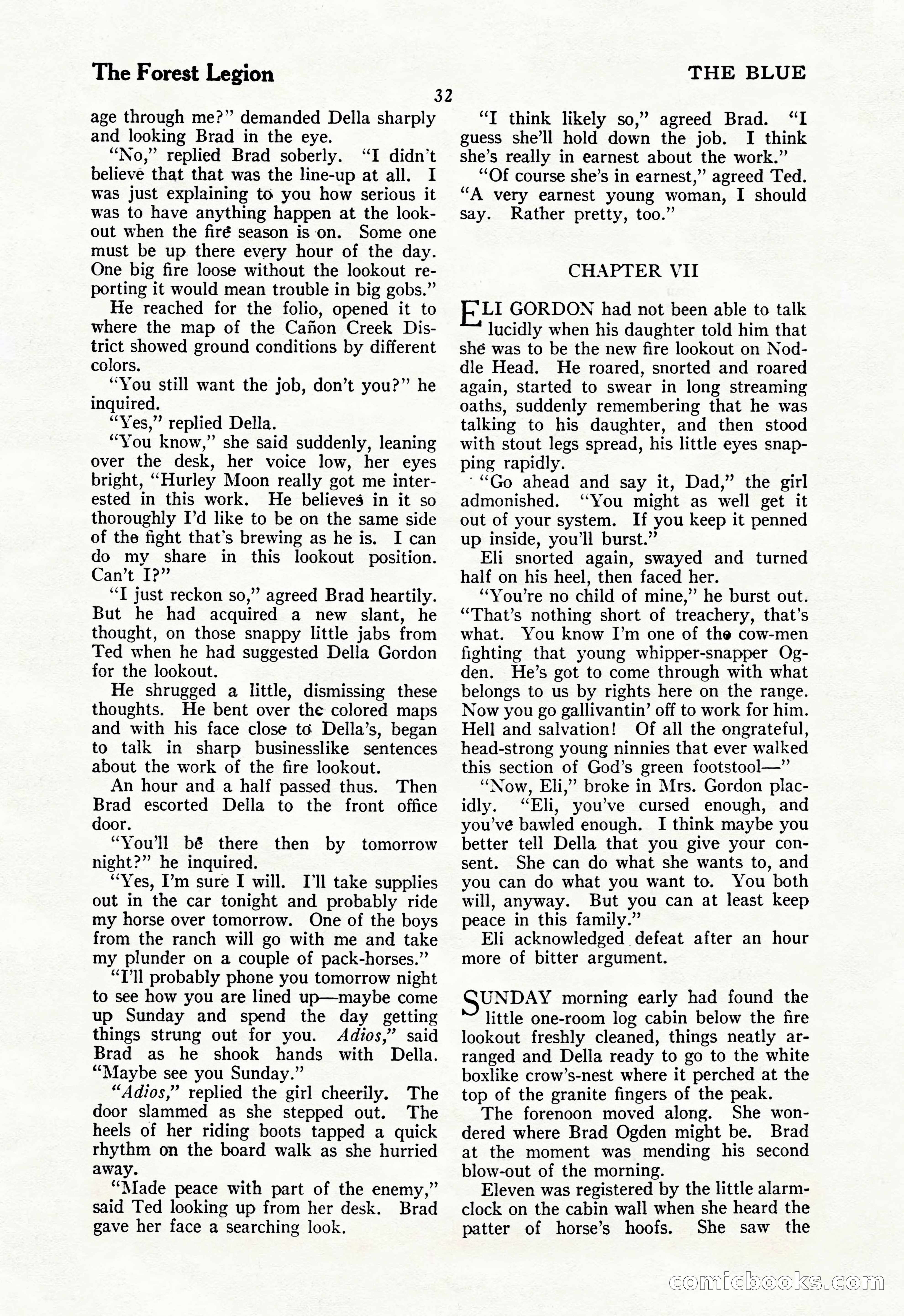The Illustrated Blue Book Magazine, July 1928 — page 34 of 204