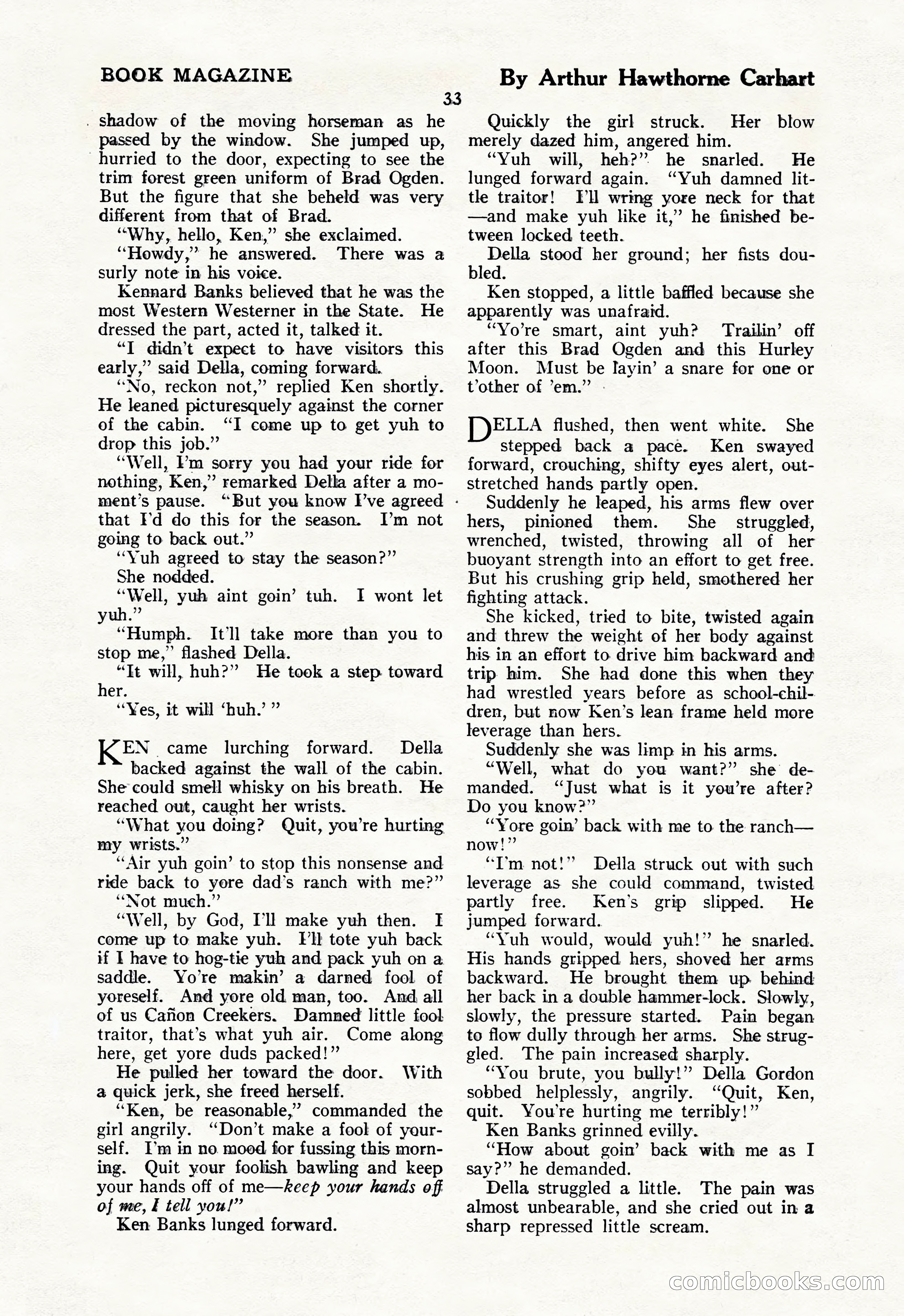 The Illustrated Blue Book Magazine, July 1928 — page 35 of 204