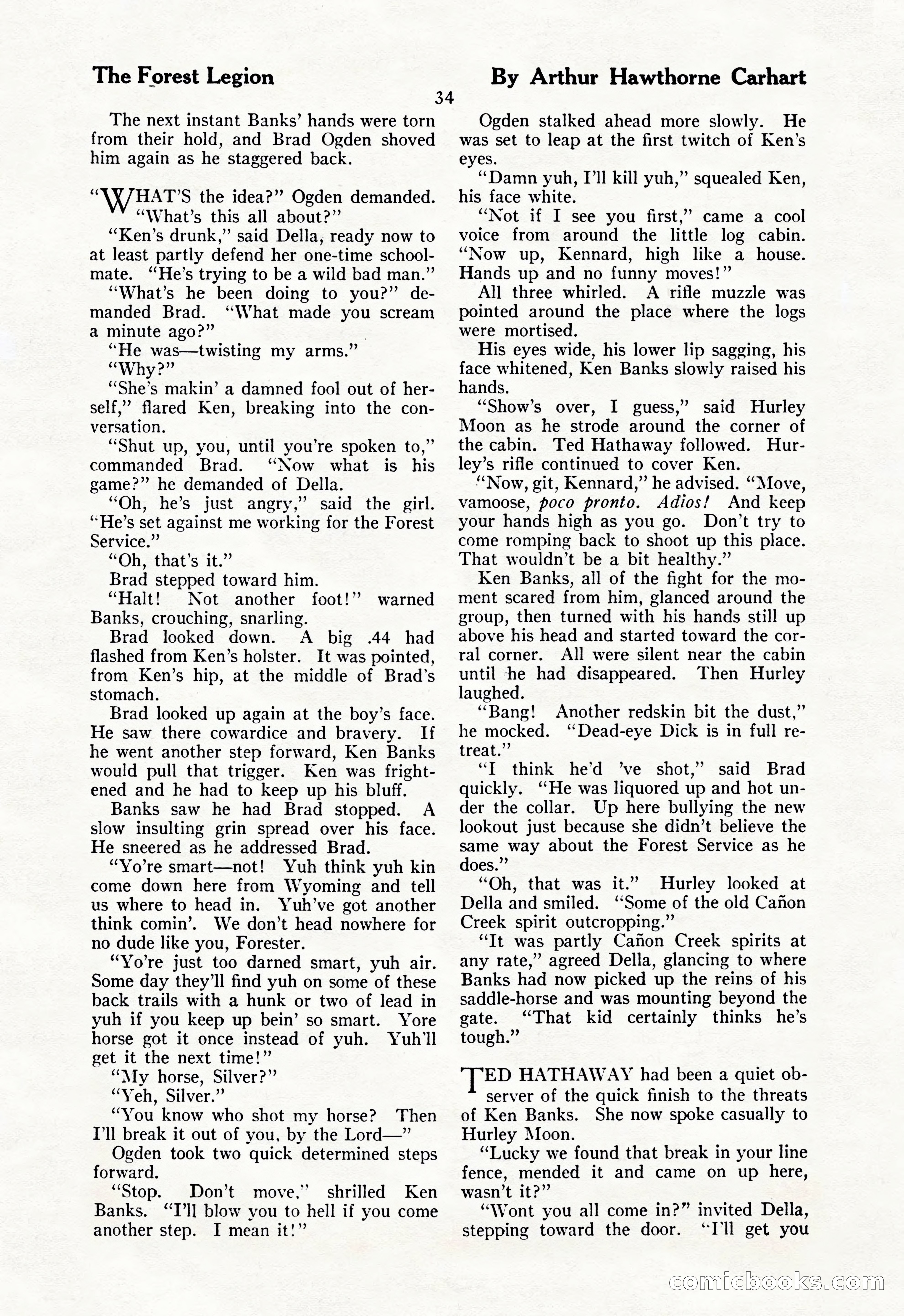 The Illustrated Blue Book Magazine, July 1928 — page 36 of 204