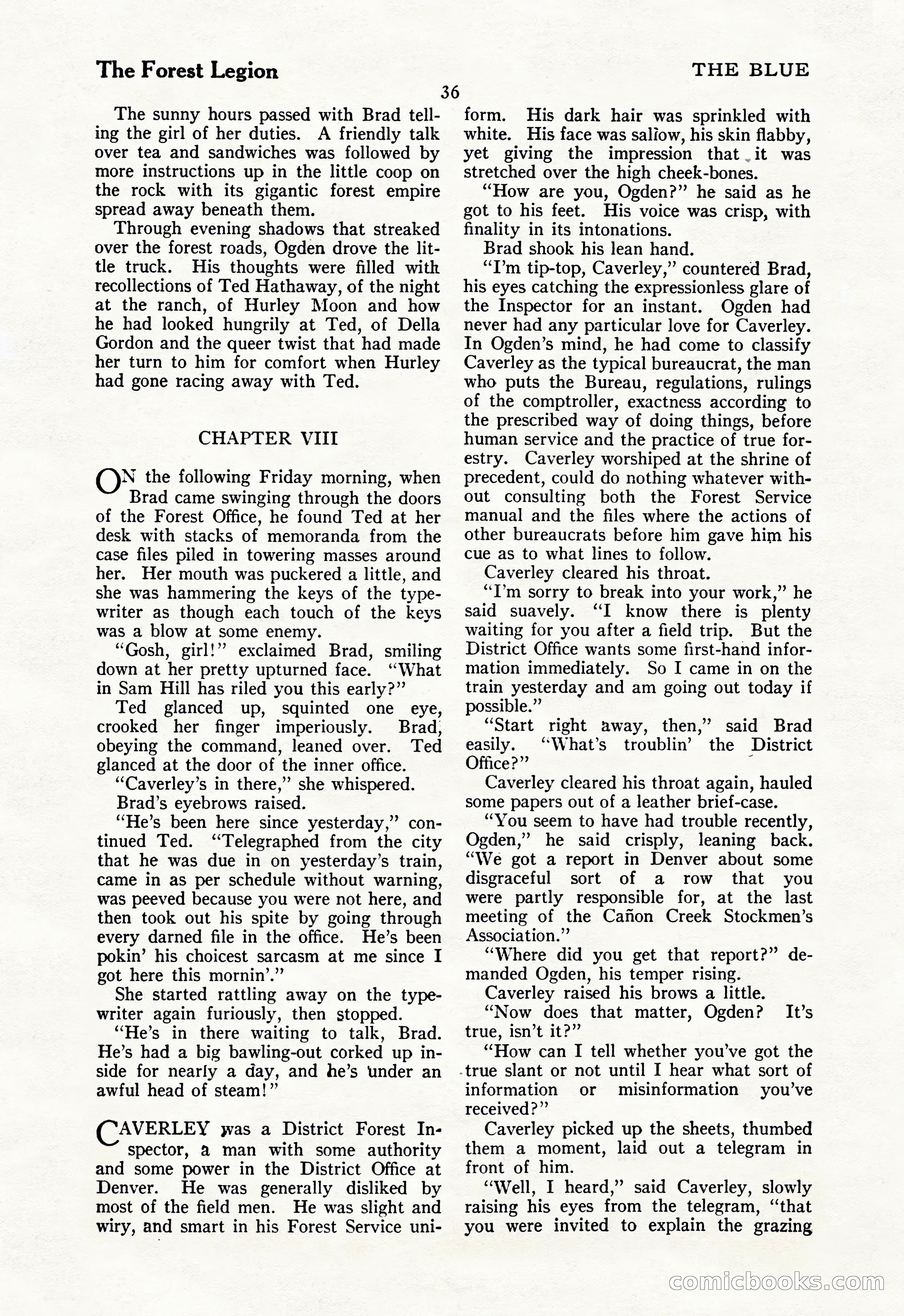 The Illustrated Blue Book Magazine, July 1928 — page 38 of 204