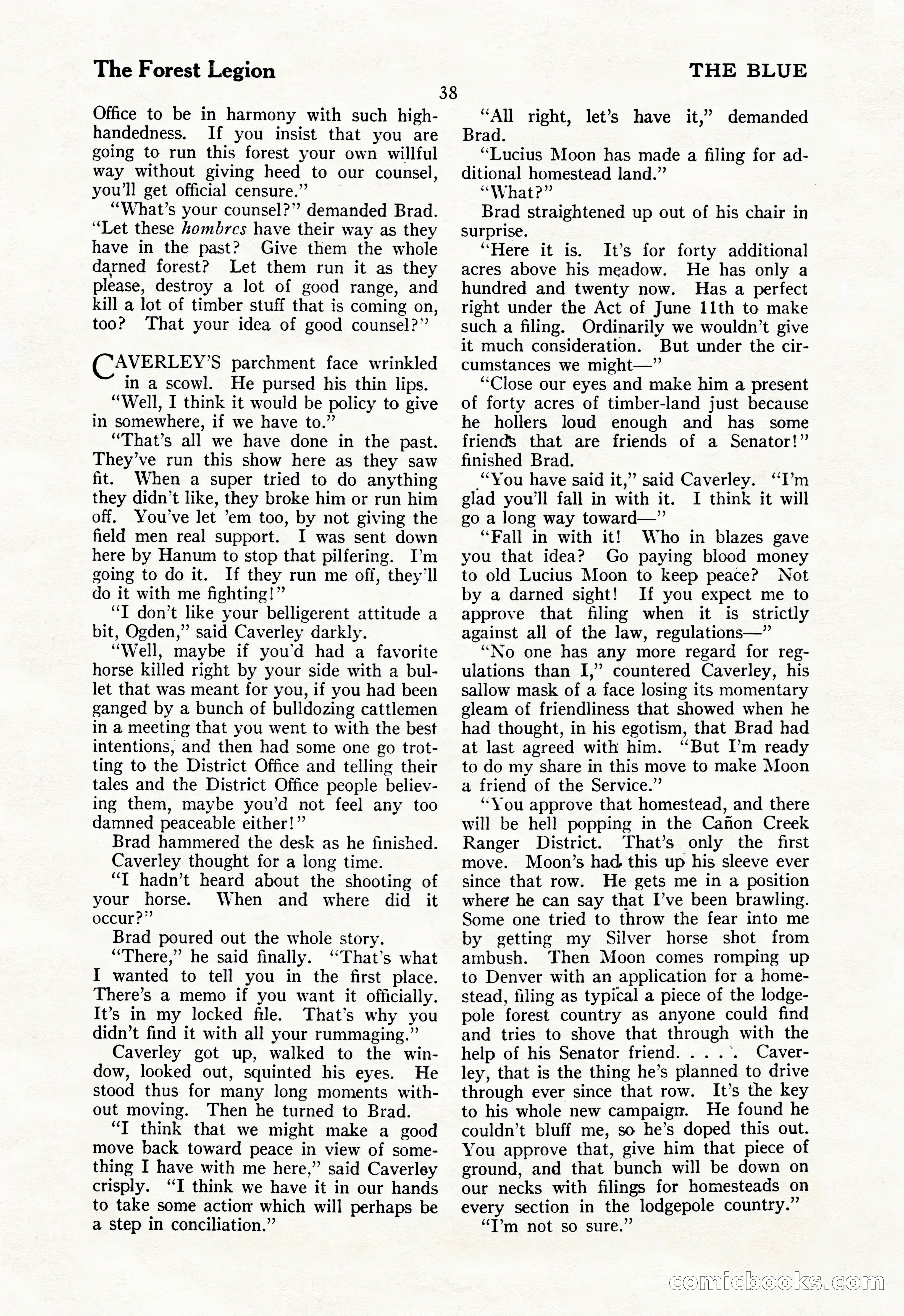 The Illustrated Blue Book Magazine, July 1928 — page 40 of 204