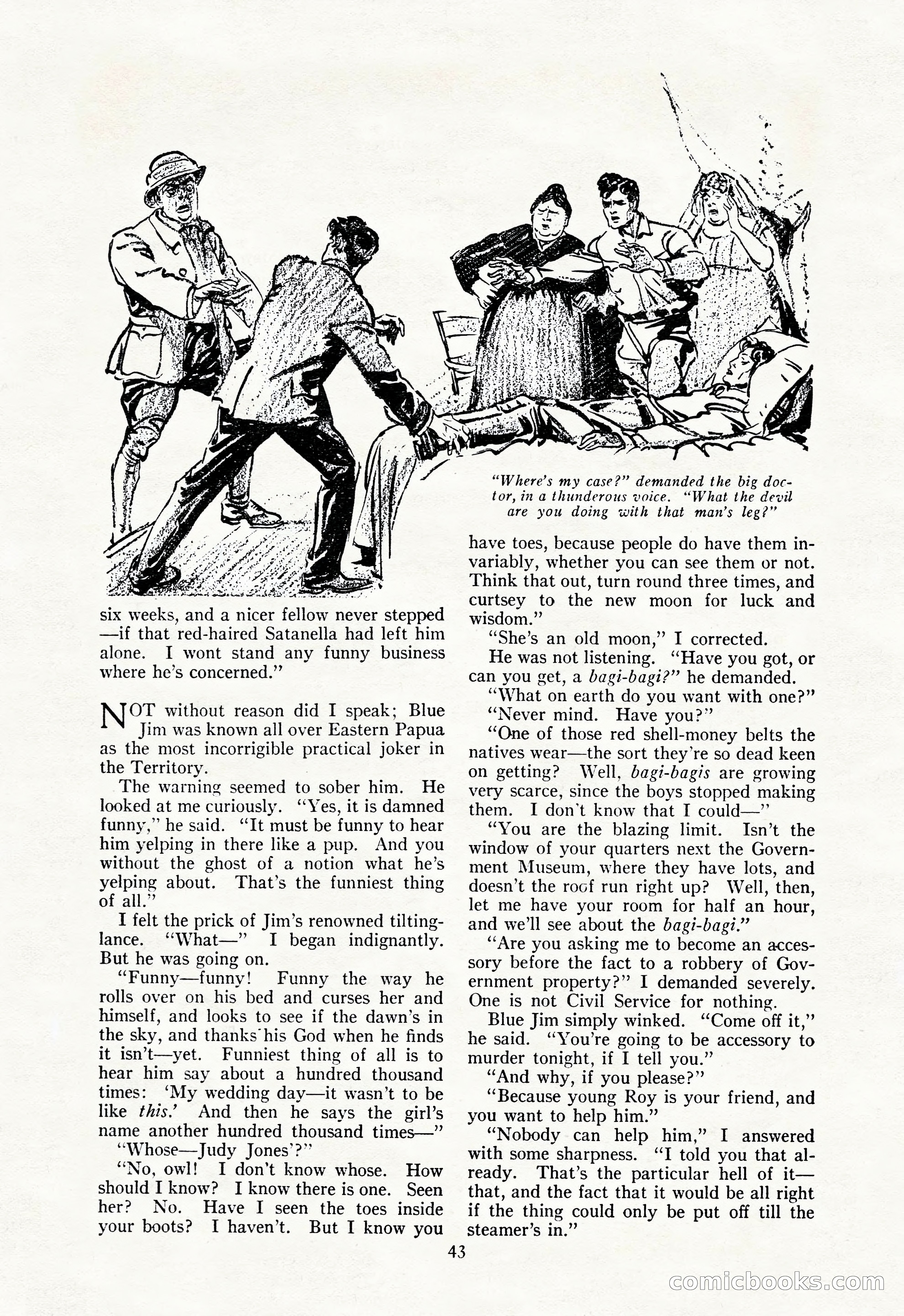 The Illustrated Blue Book Magazine, July 1928 — page 45 of 204