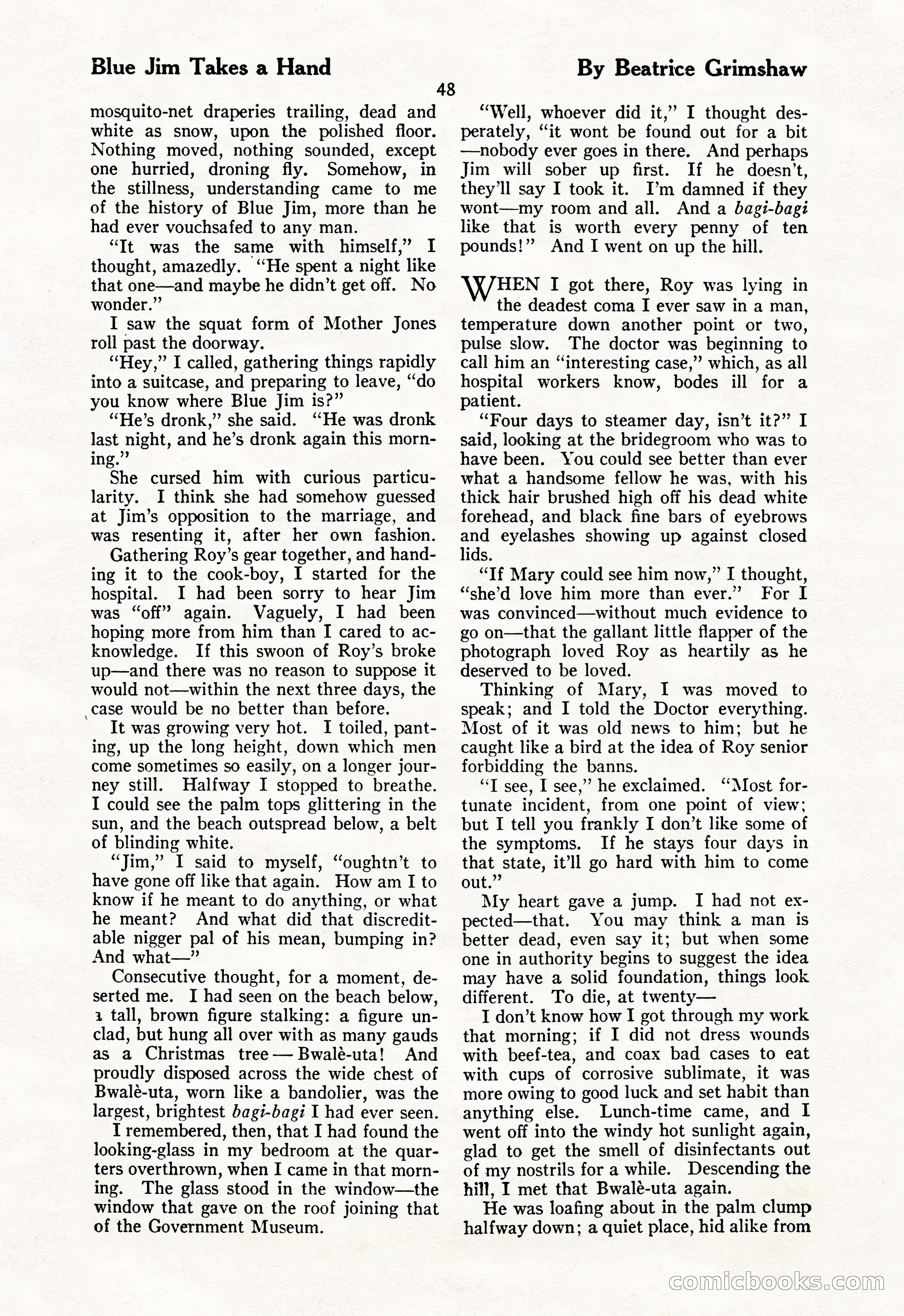 The Illustrated Blue Book Magazine, July 1928 — page 50 of 204