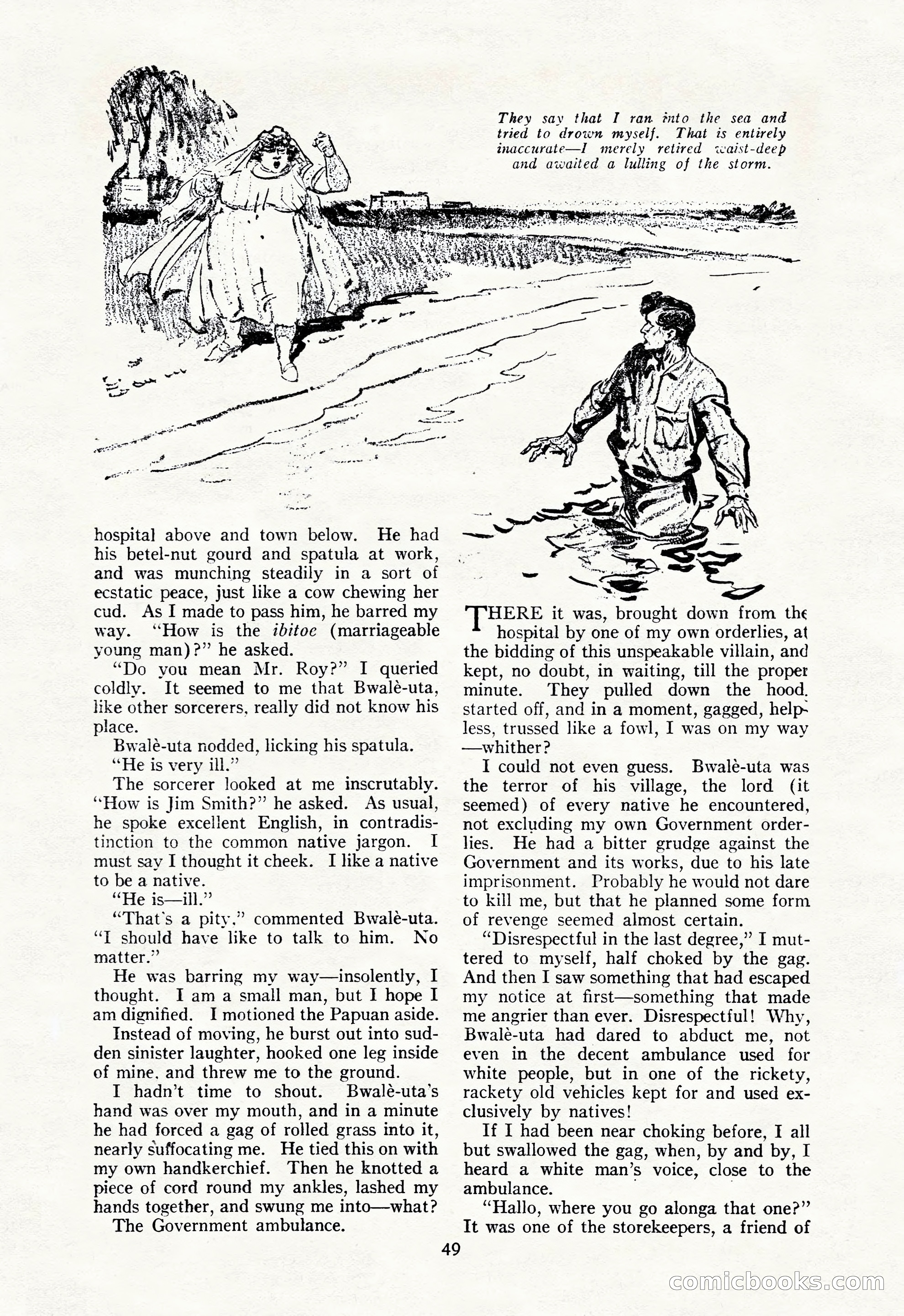 The Illustrated Blue Book Magazine, July 1928 — page 51 of 204