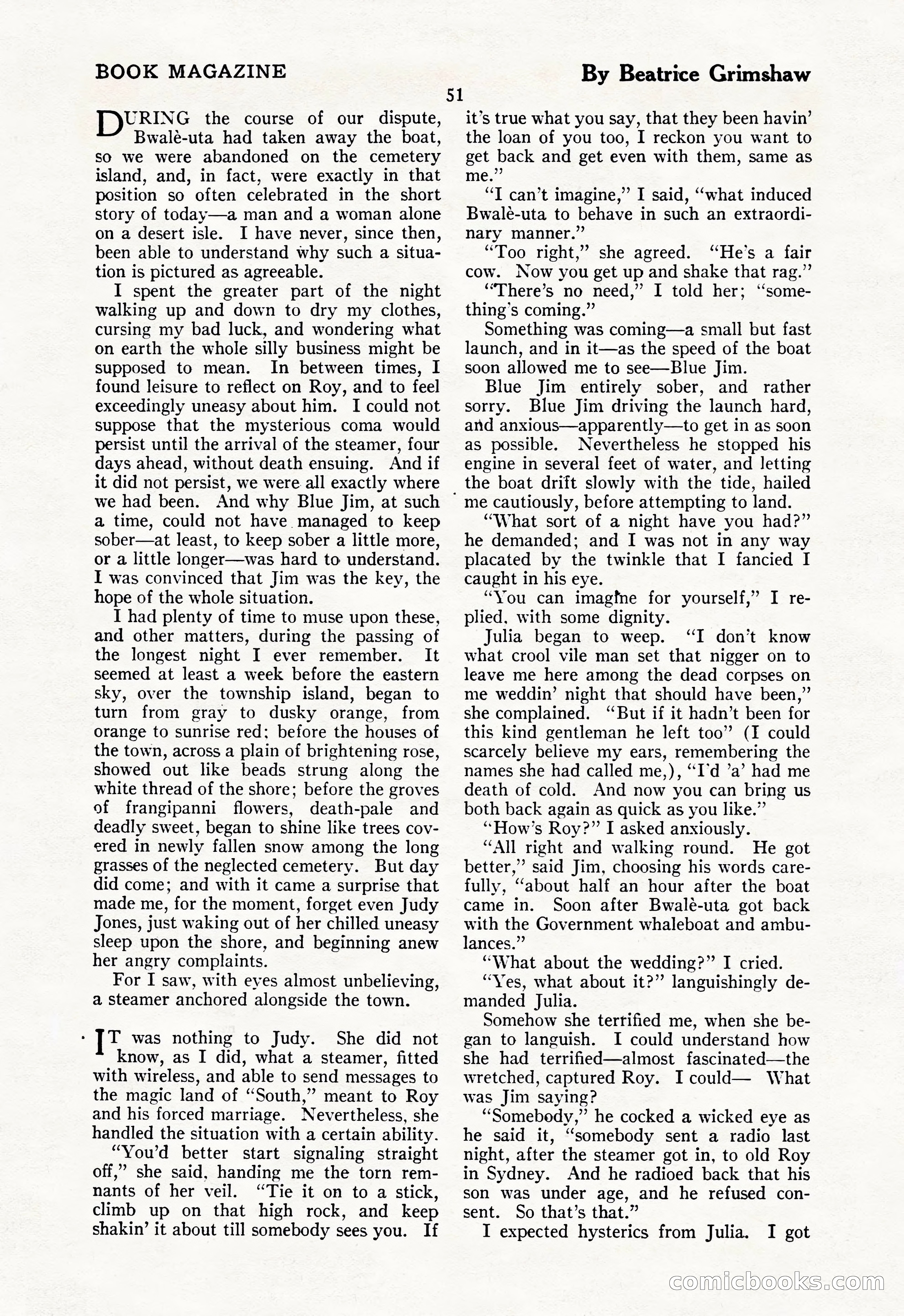 The Illustrated Blue Book Magazine, July 1928 — page 53 of 204