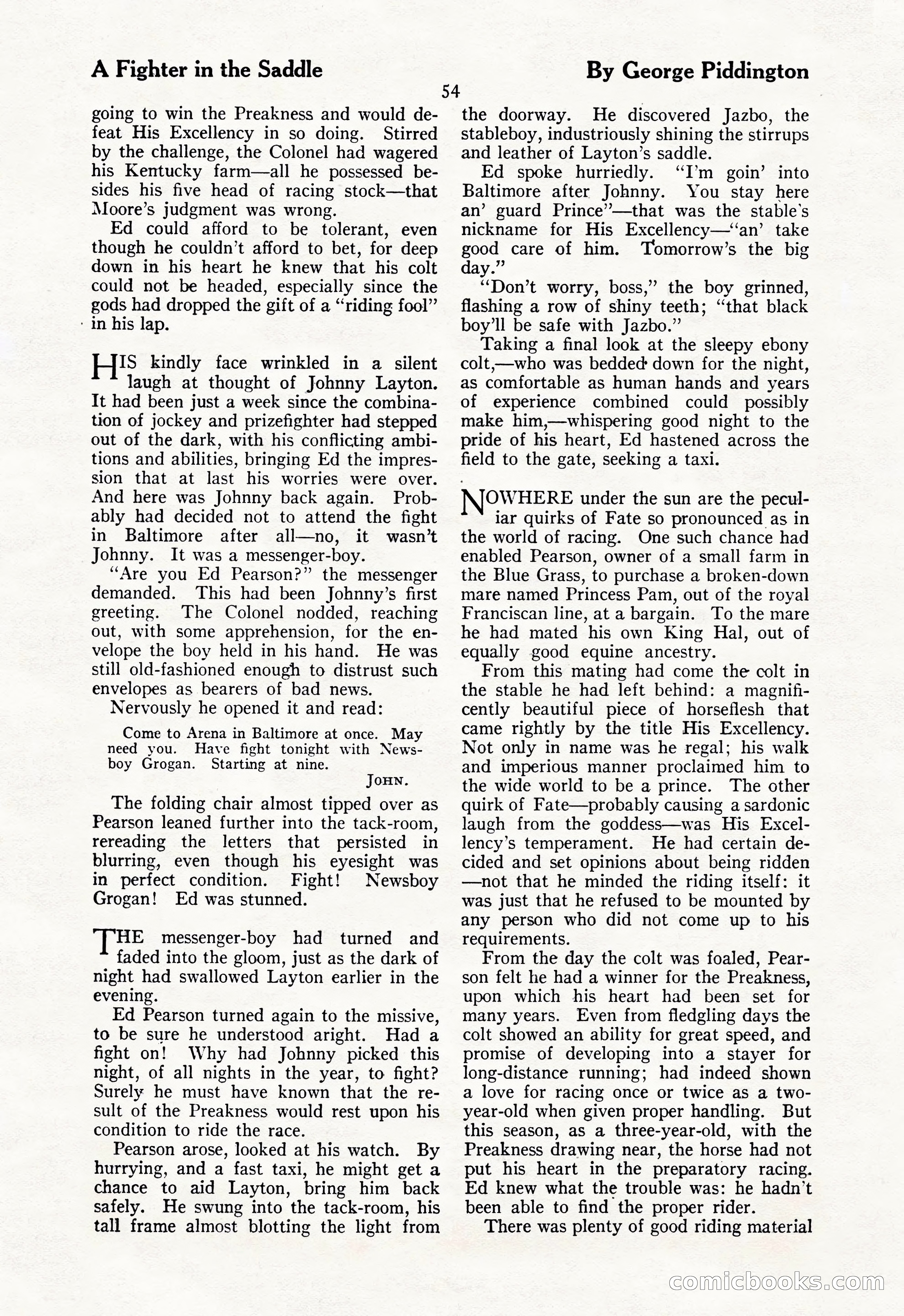 The Illustrated Blue Book Magazine, July 1928 — page 56 of 204