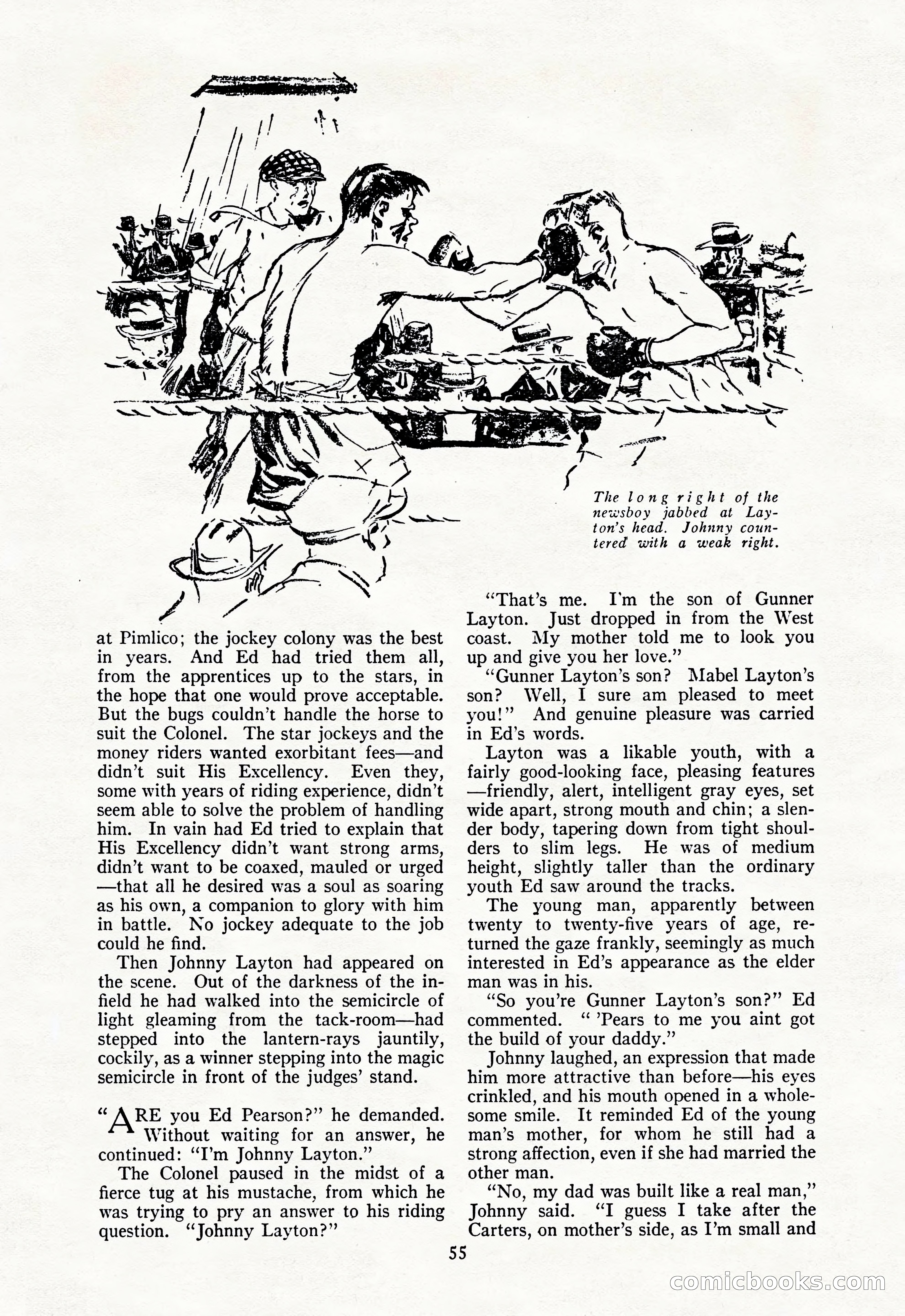 The Illustrated Blue Book Magazine, July 1928 — page 57 of 204