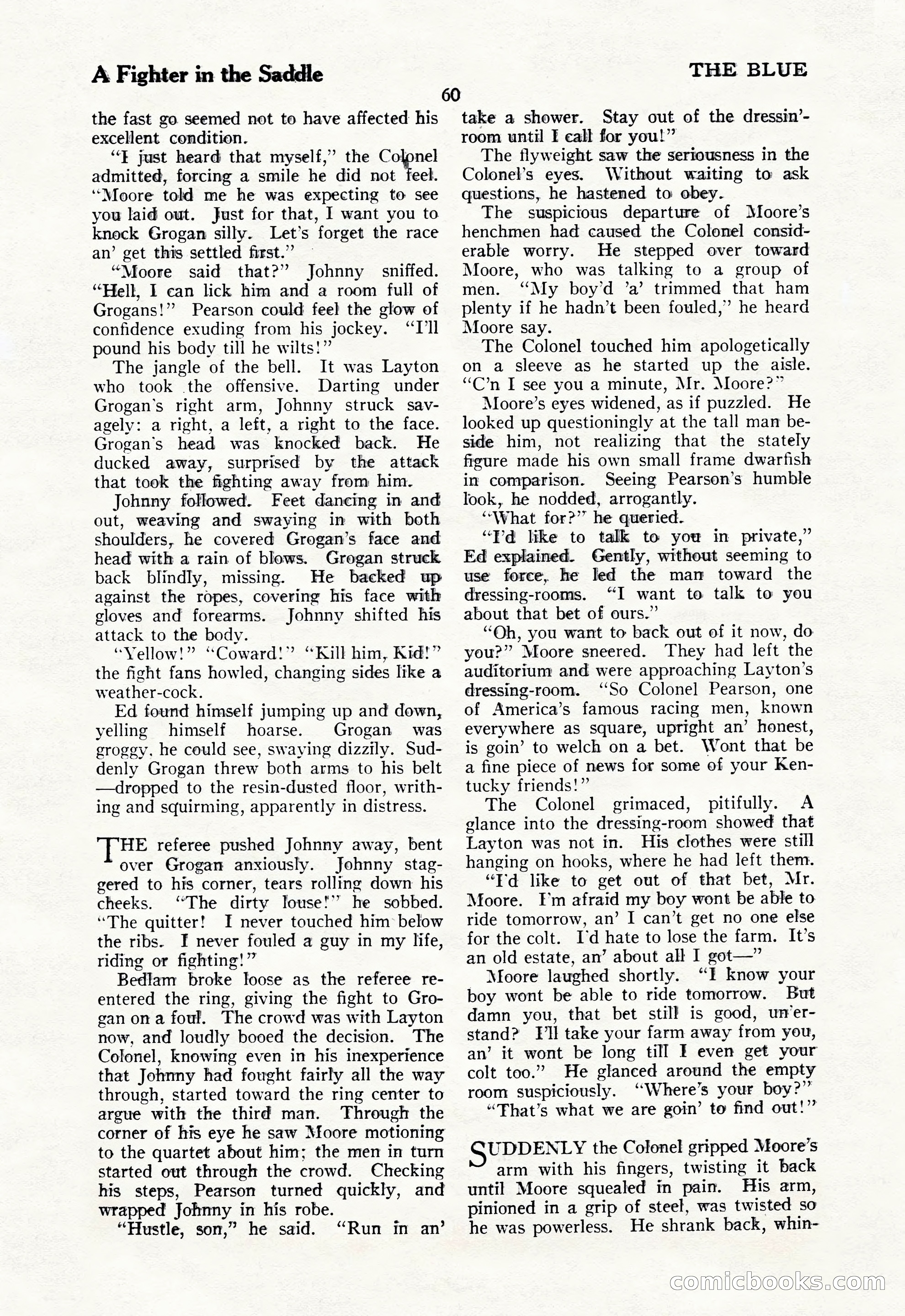 The Illustrated Blue Book Magazine, July 1928 — page 62 of 204
