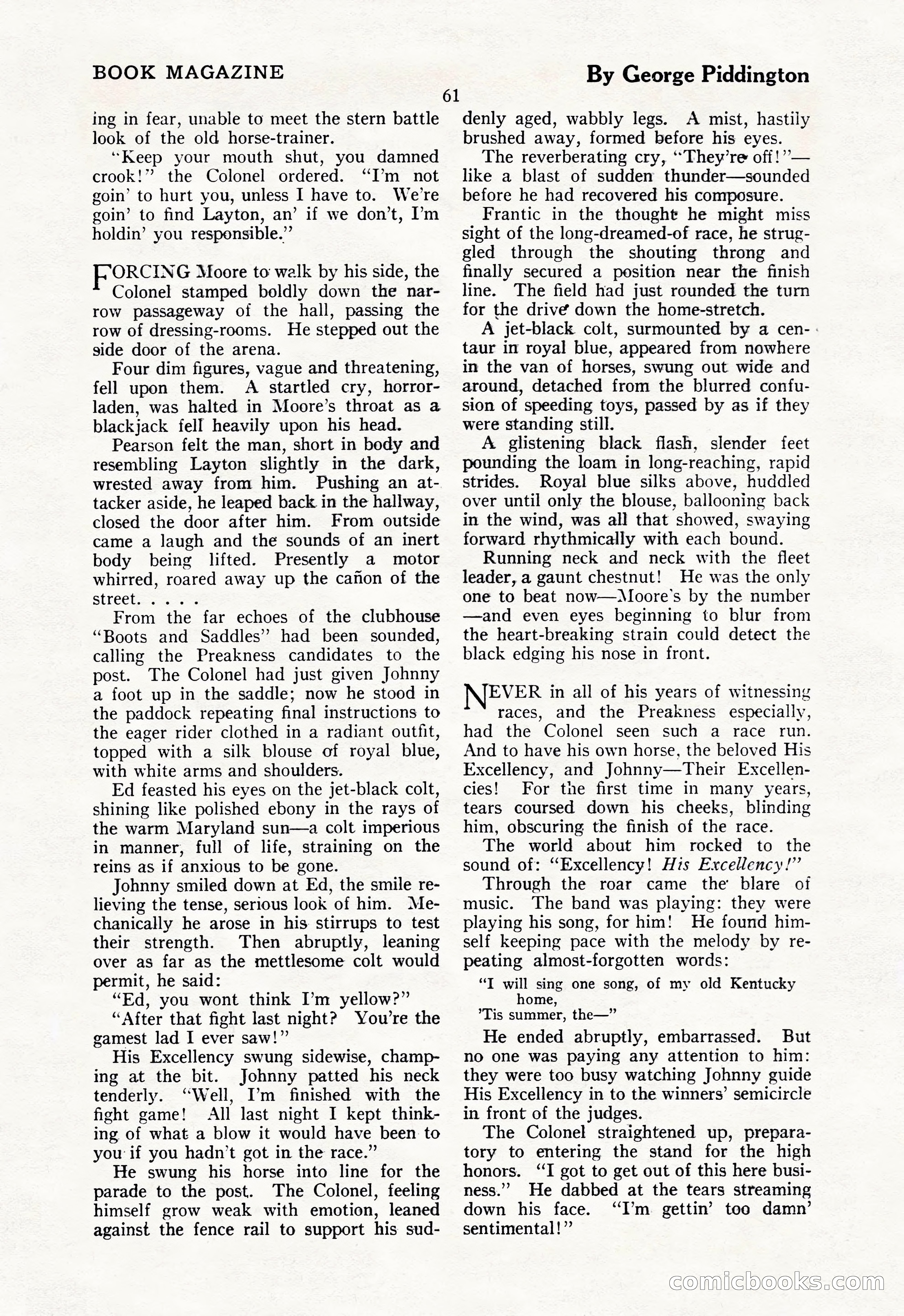 The Illustrated Blue Book Magazine, July 1928 — page 63 of 204