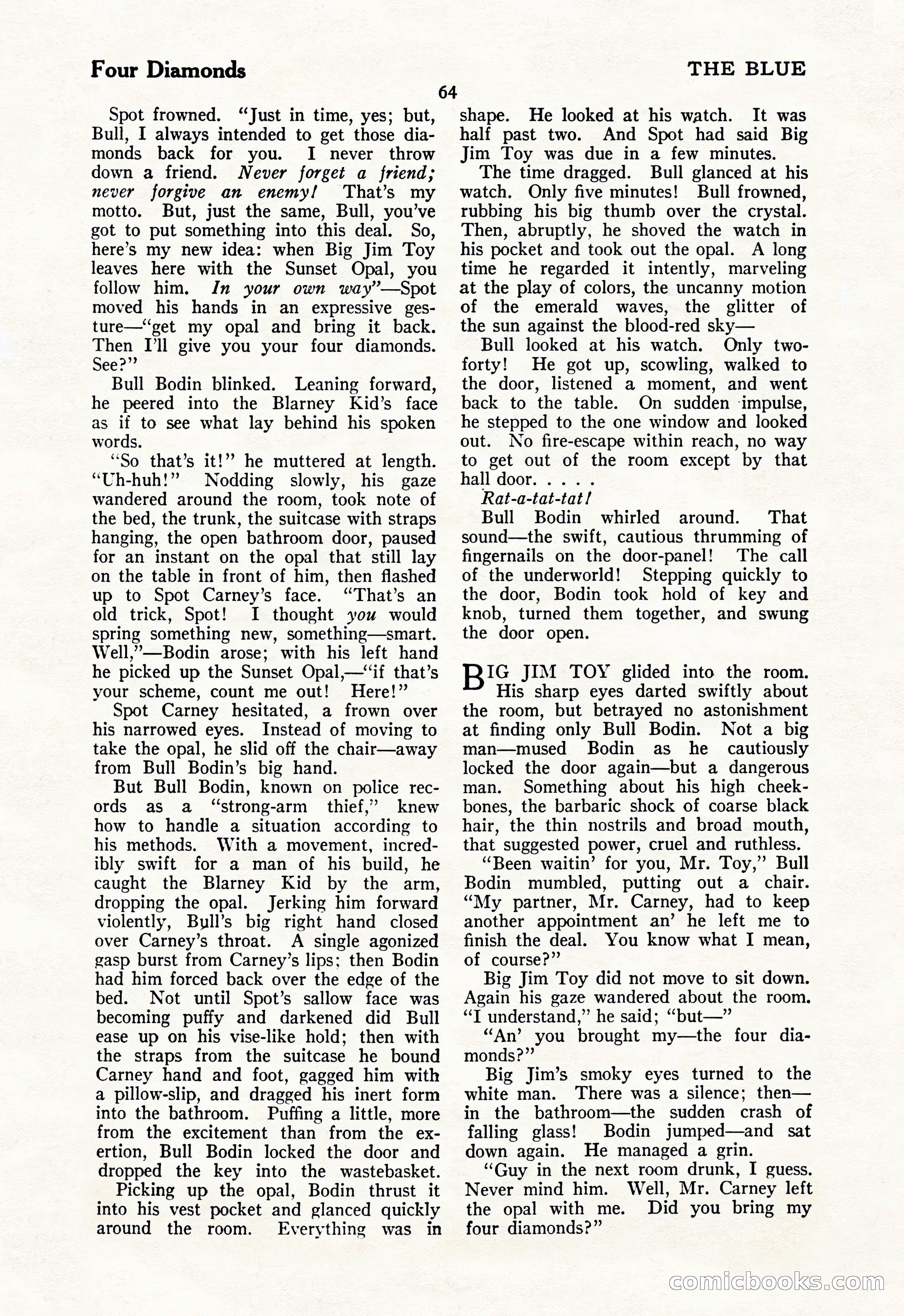 The Illustrated Blue Book Magazine, July 1928 — page 66 of 204