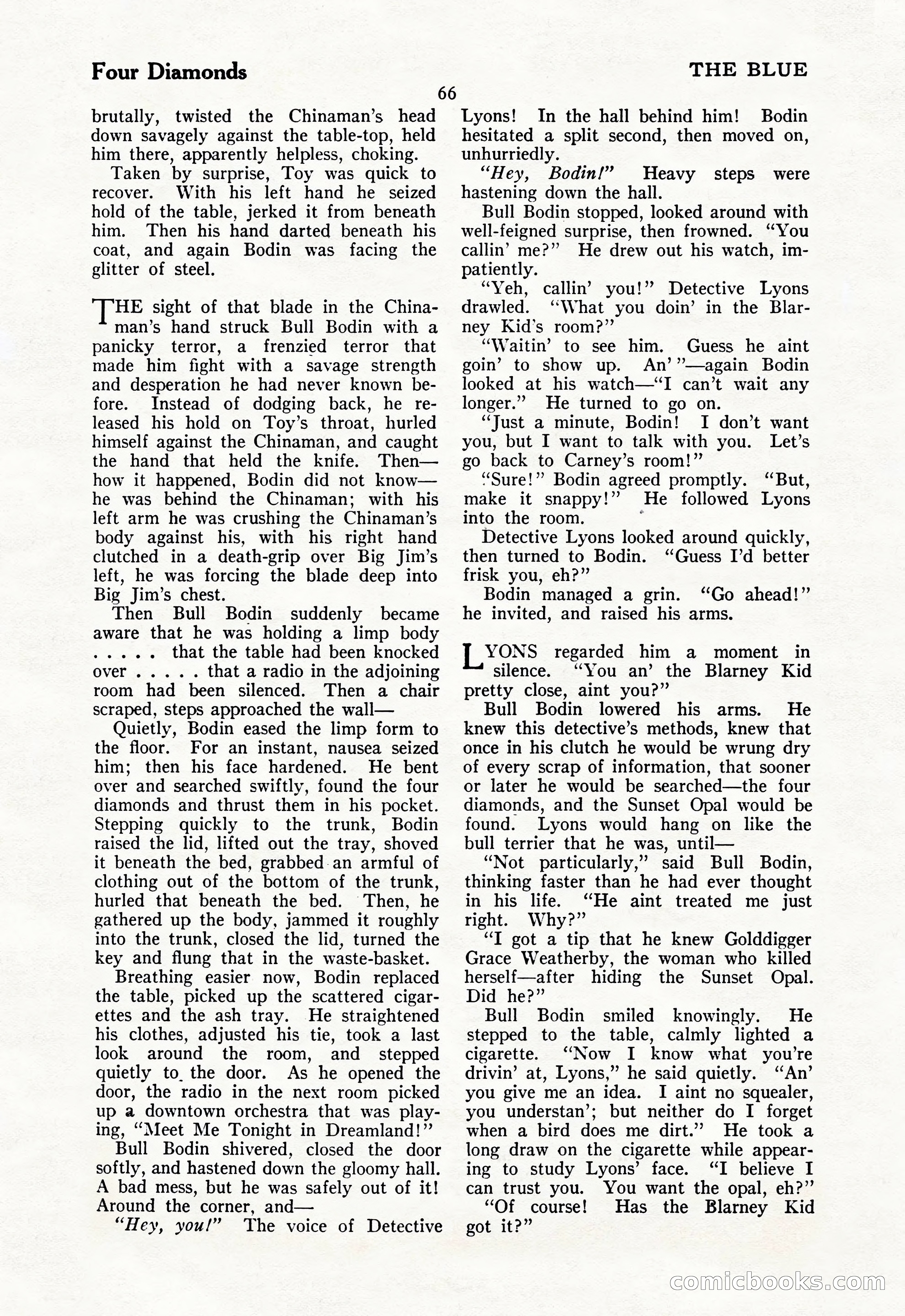 The Illustrated Blue Book Magazine, July 1928 — page 68 of 204
