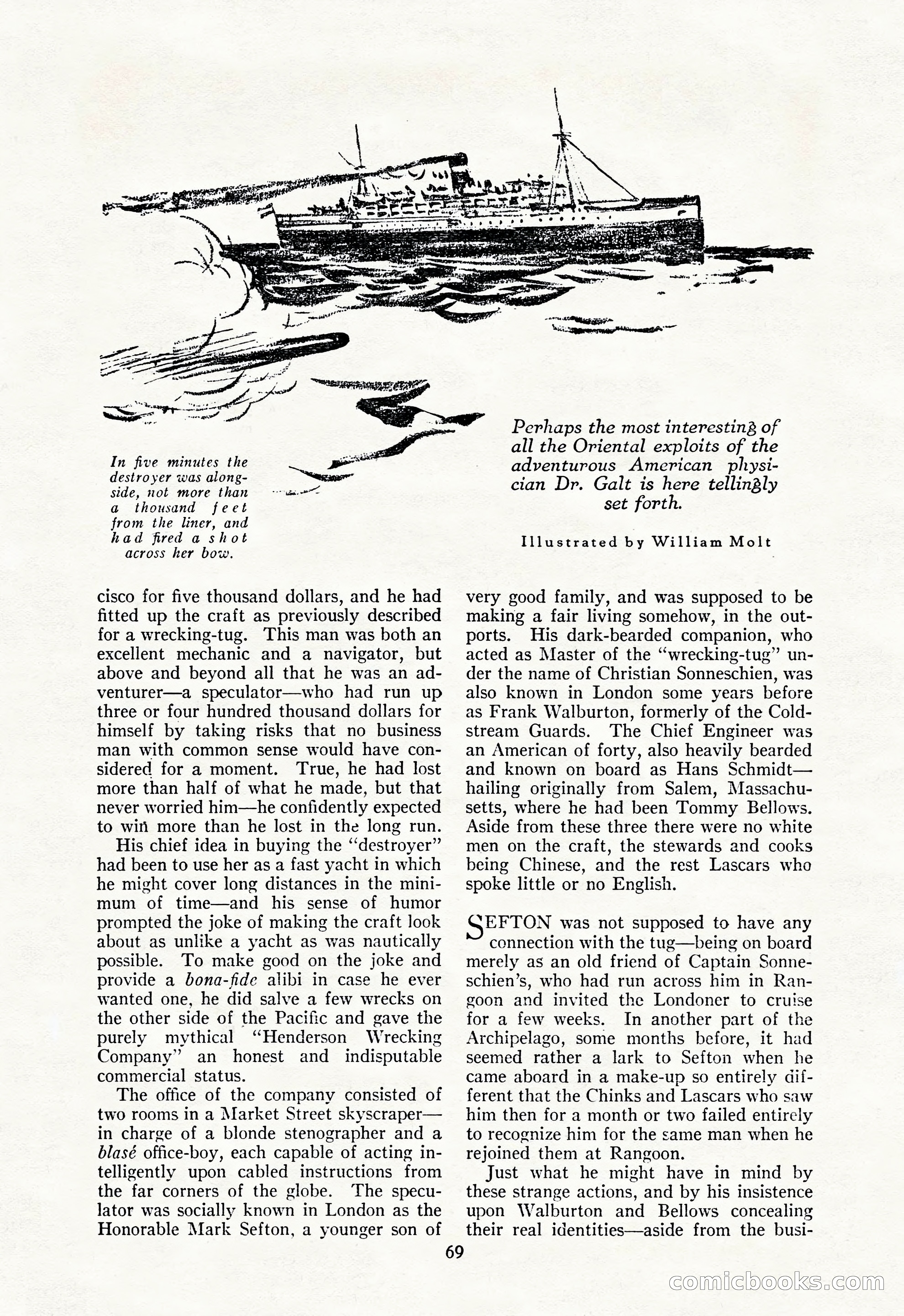 The Illustrated Blue Book Magazine, July 1928 — page 71 of 204