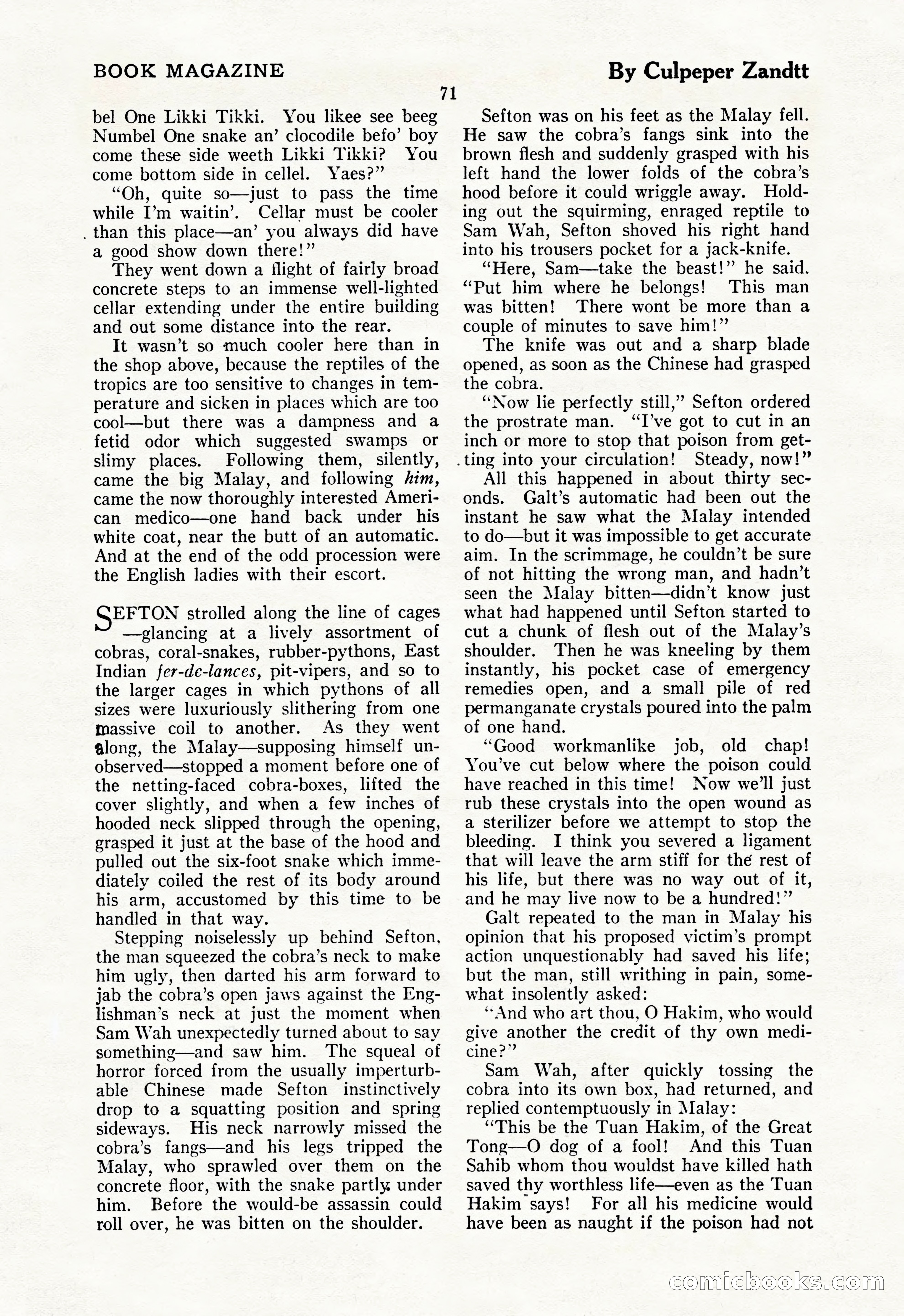 The Illustrated Blue Book Magazine, July 1928 — page 73 of 204