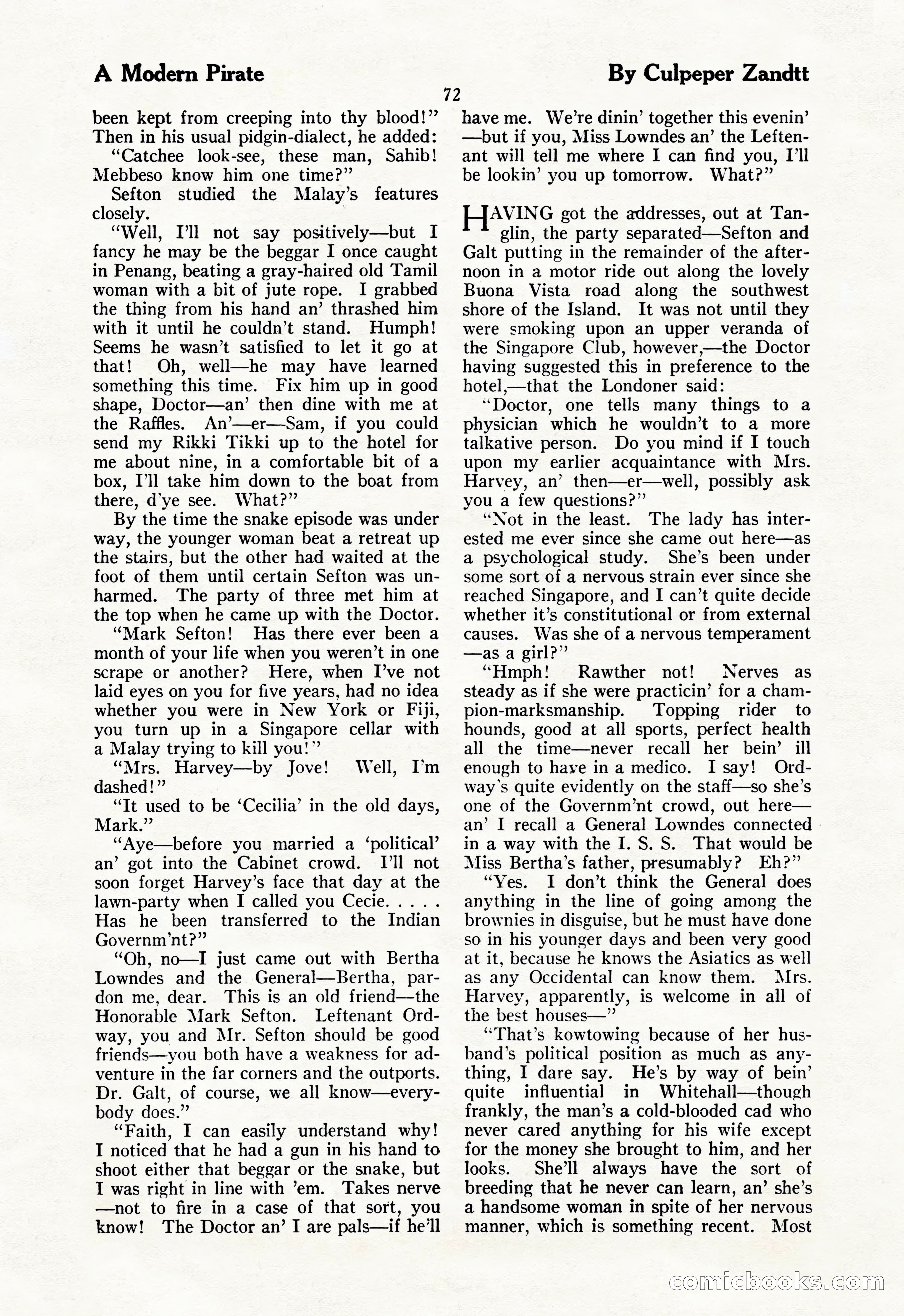 The Illustrated Blue Book Magazine, July 1928 — page 74 of 204