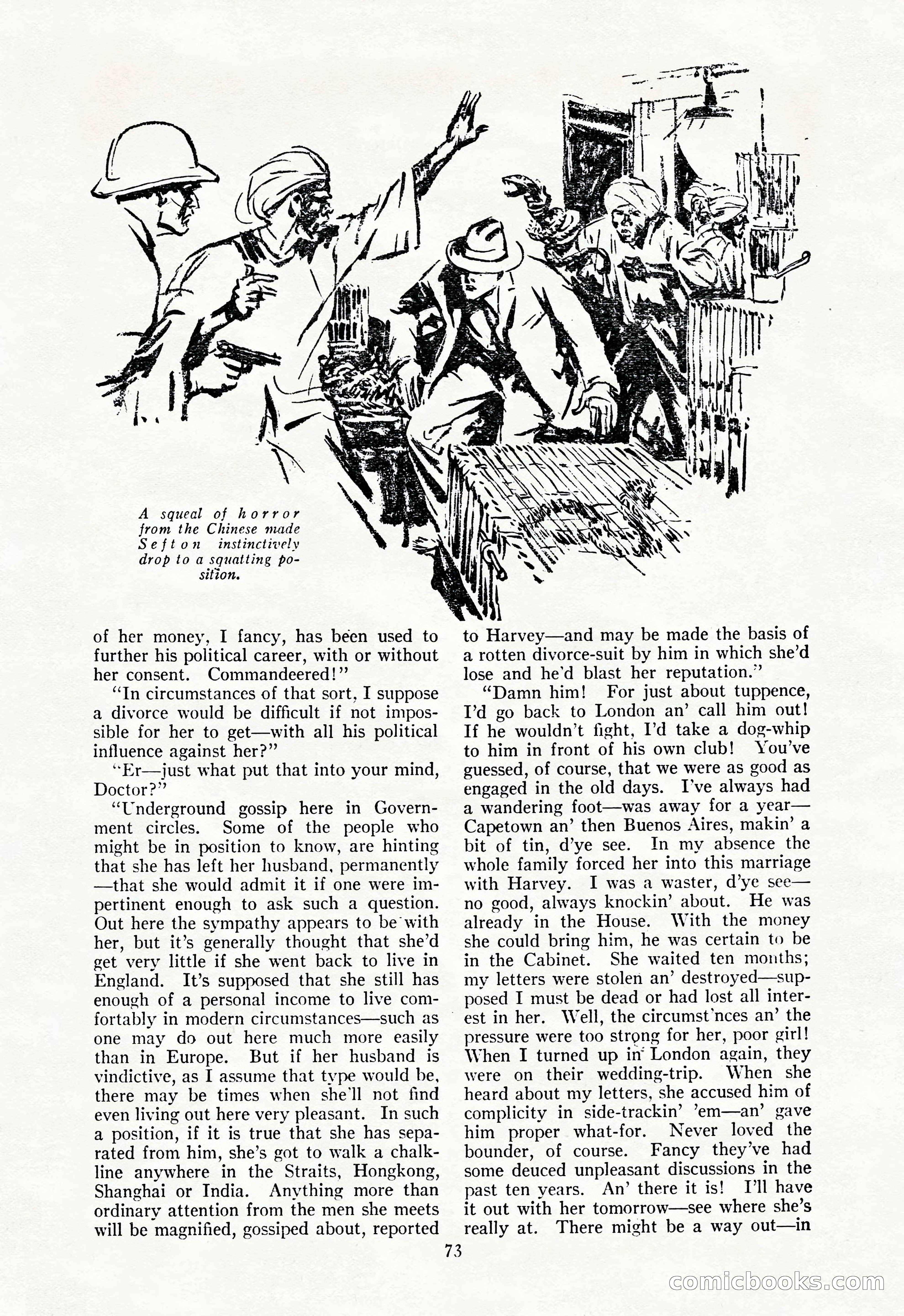 The Illustrated Blue Book Magazine, July 1928 — page 75 of 204