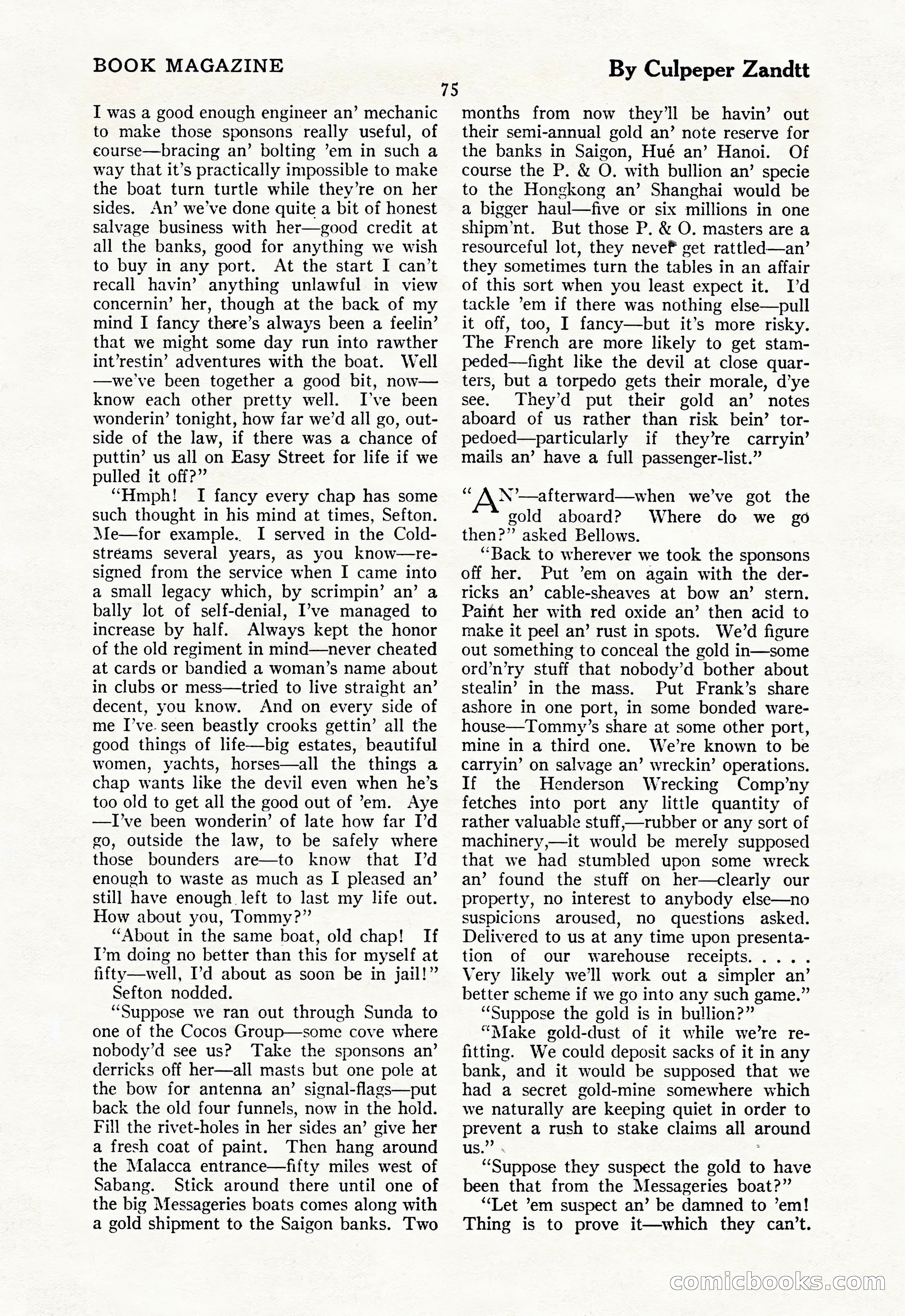 The Illustrated Blue Book Magazine, July 1928 — page 77 of 204