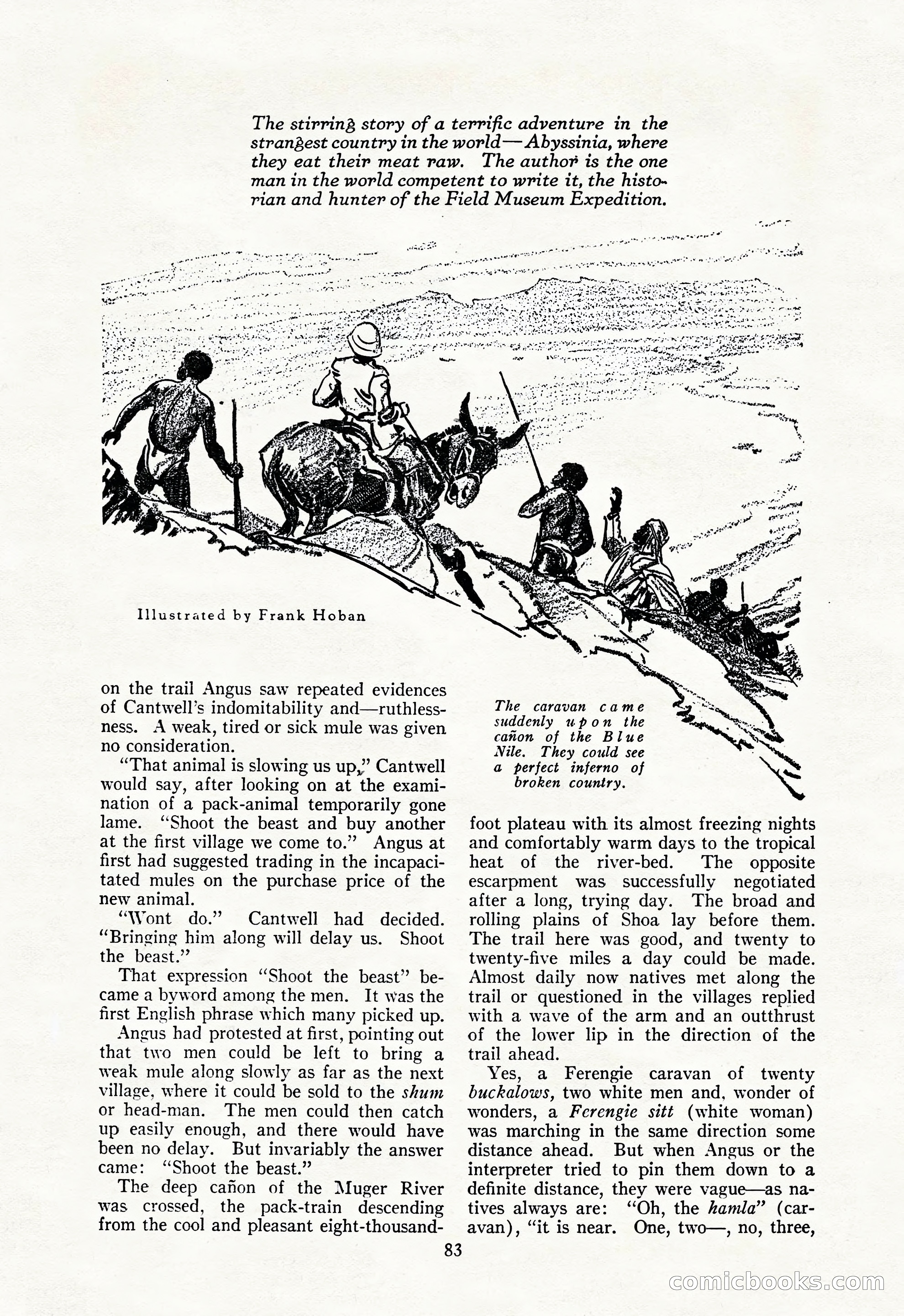The Illustrated Blue Book Magazine, July 1928 — page 85 of 204