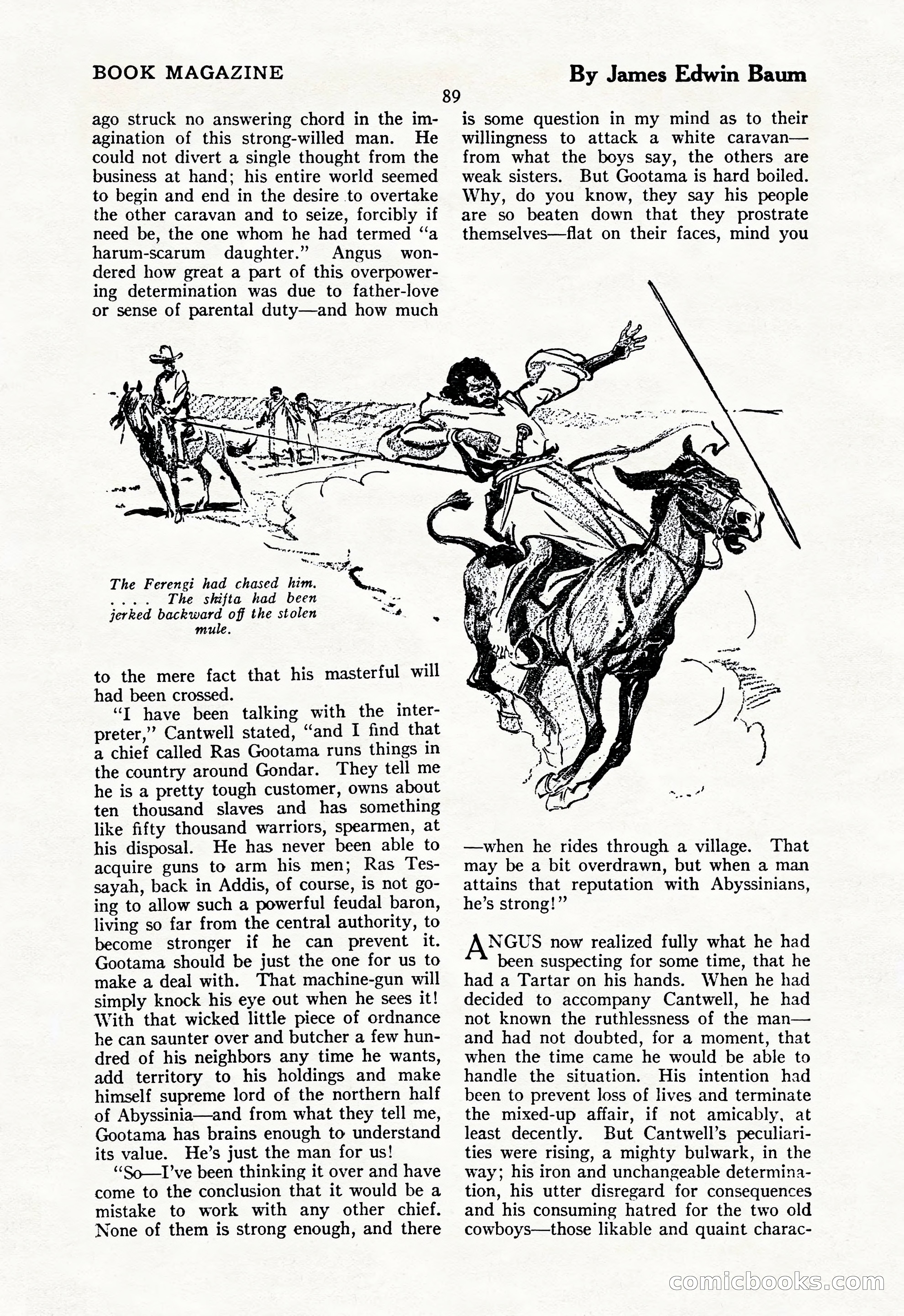 The Illustrated Blue Book Magazine, July 1928 — page 91 of 204