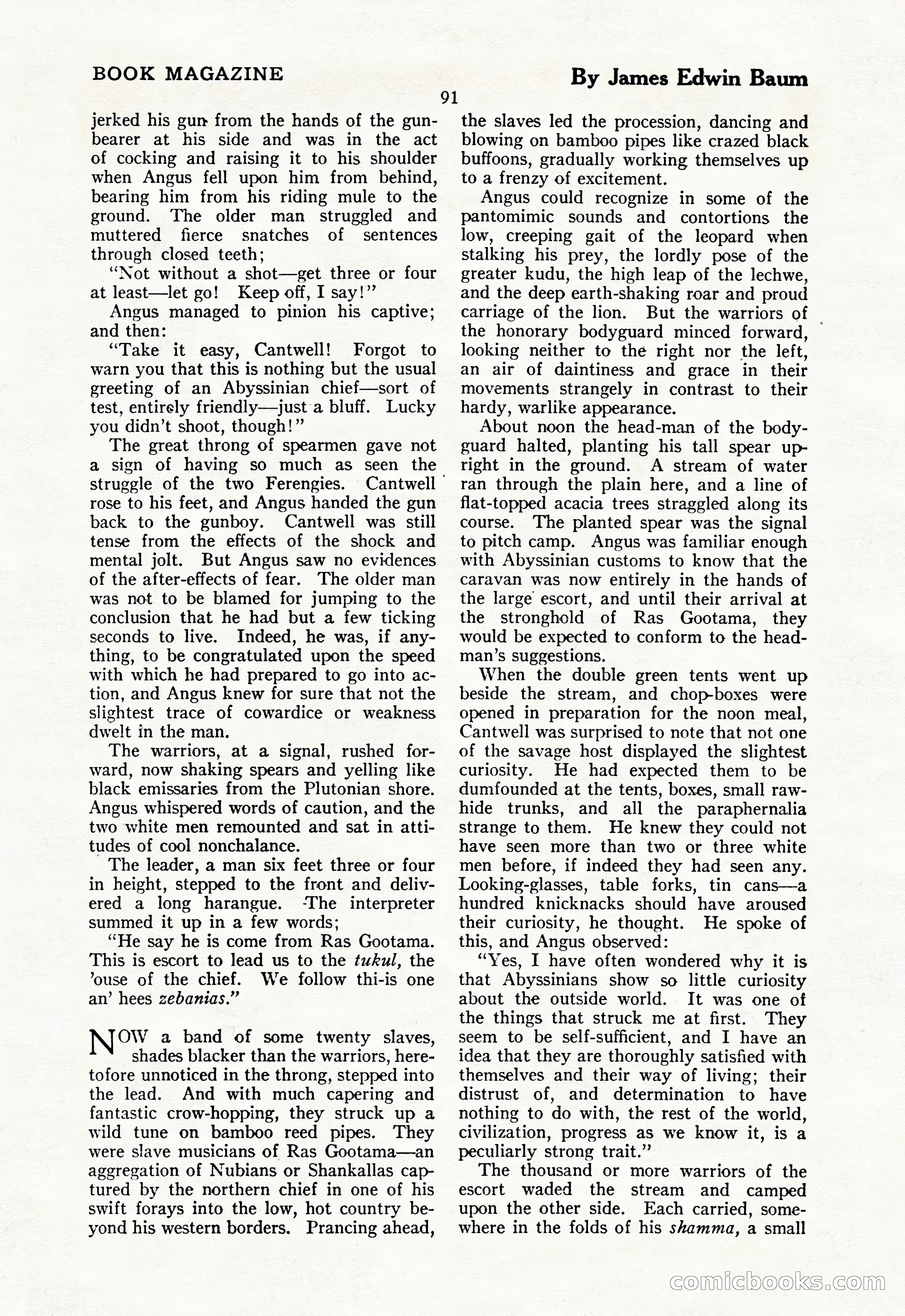 The Illustrated Blue Book Magazine, July 1928 — page 93 of 204