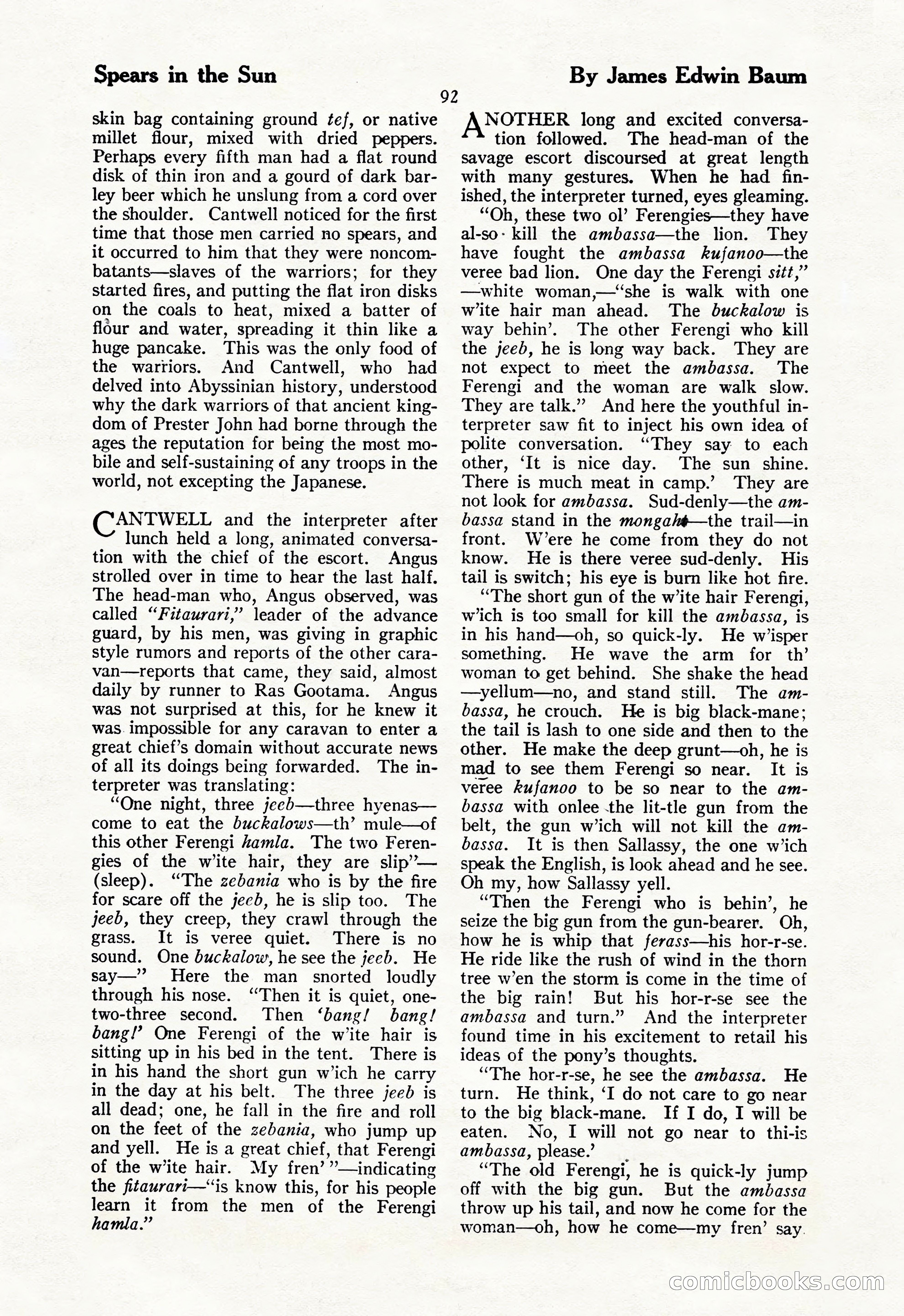 The Illustrated Blue Book Magazine, July 1928 — page 94 of 204