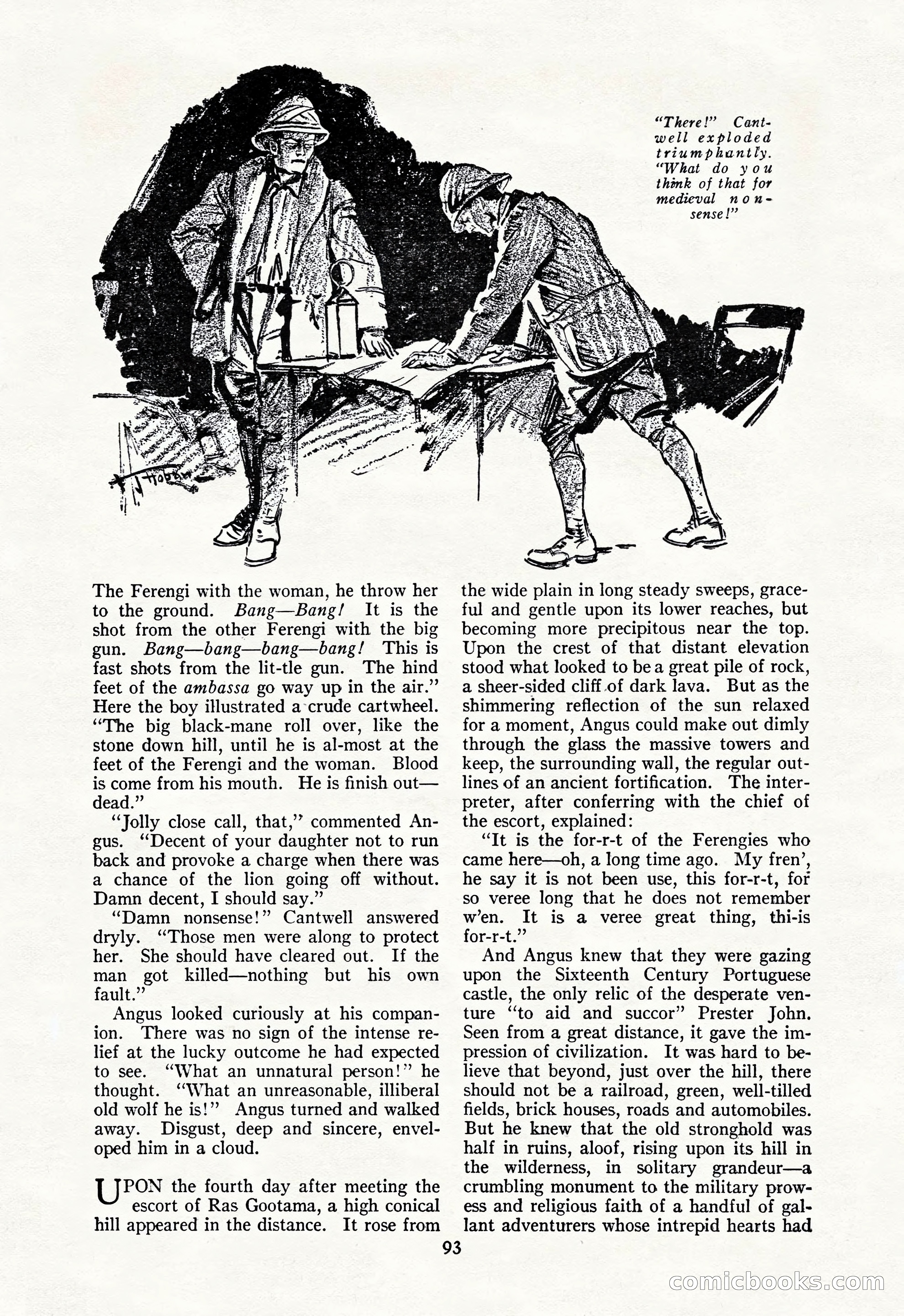 The Illustrated Blue Book Magazine, July 1928 — page 95 of 204