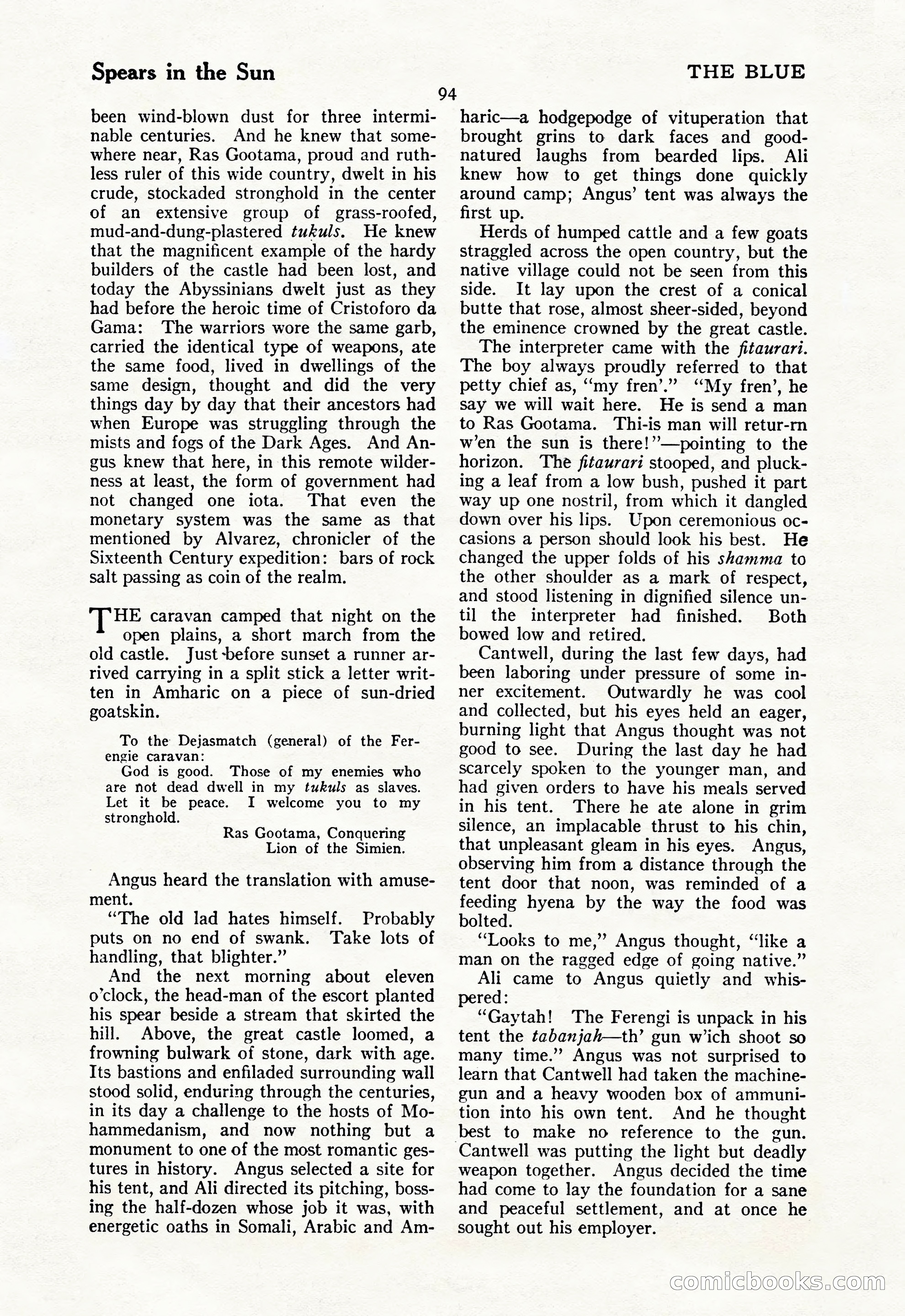 The Illustrated Blue Book Magazine, July 1928 — page 96 of 204