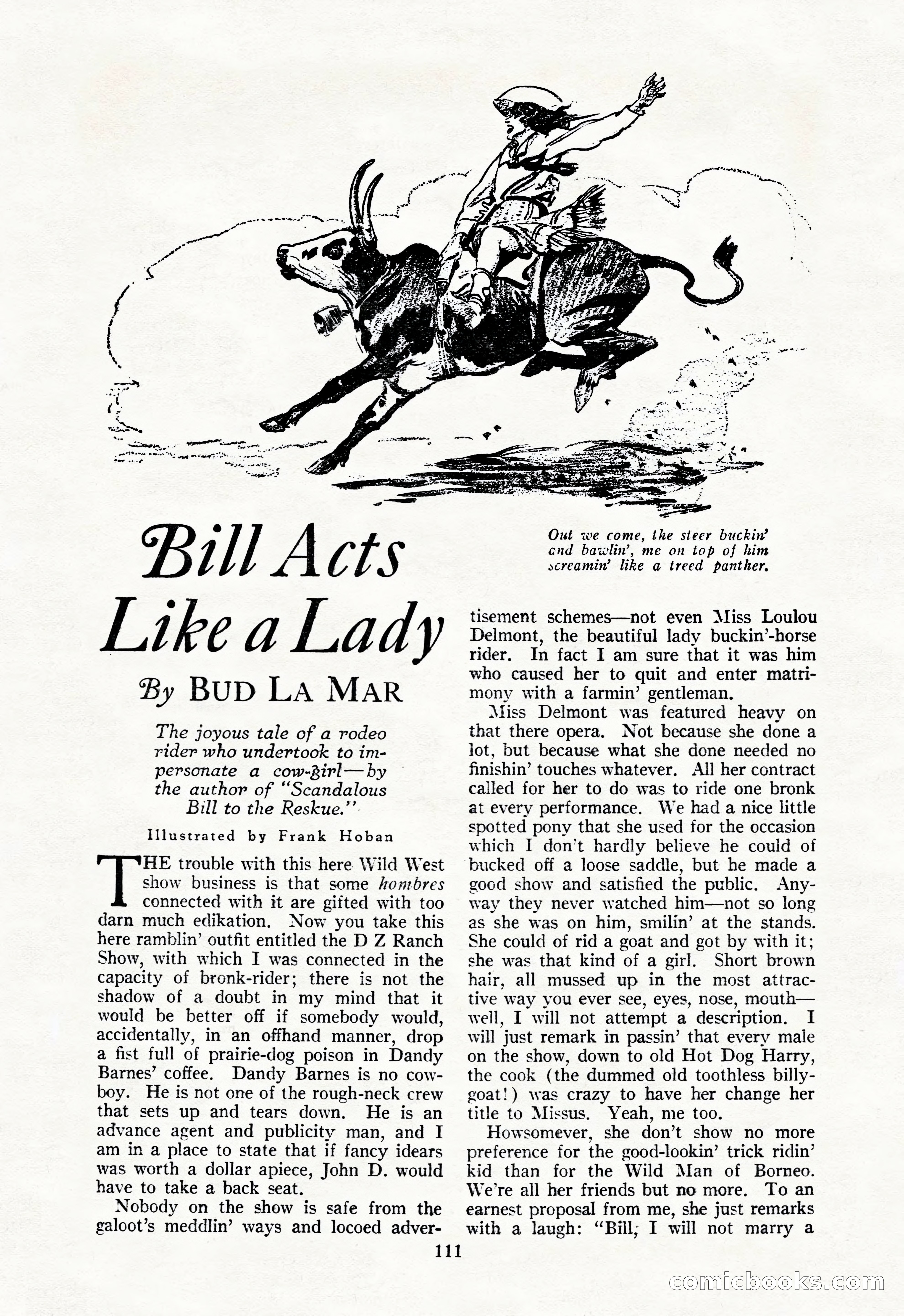 The Illustrated Blue Book Magazine, July 1928 — page 113 of 204
