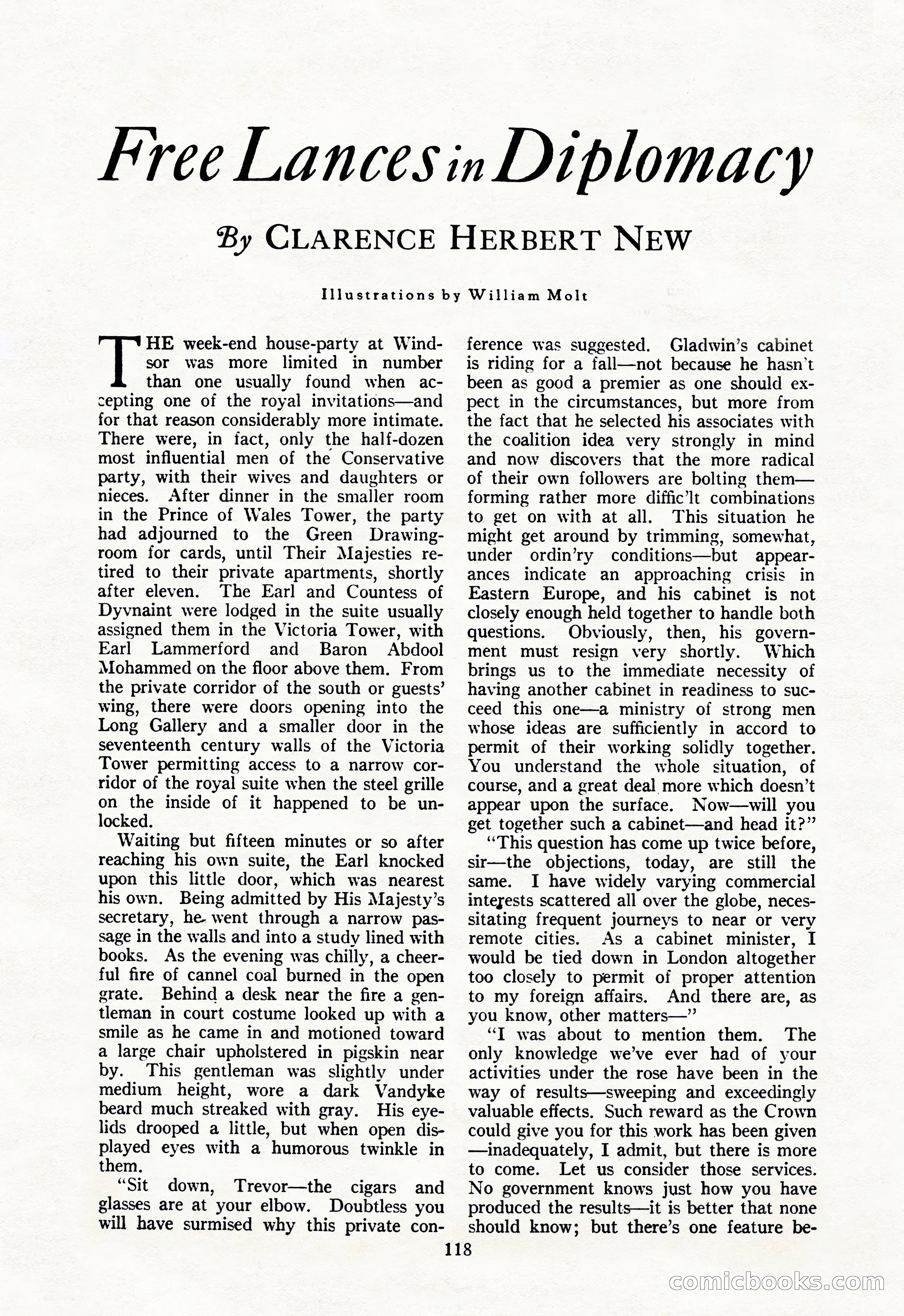The Illustrated Blue Book Magazine, July 1928 — page 120 of 204