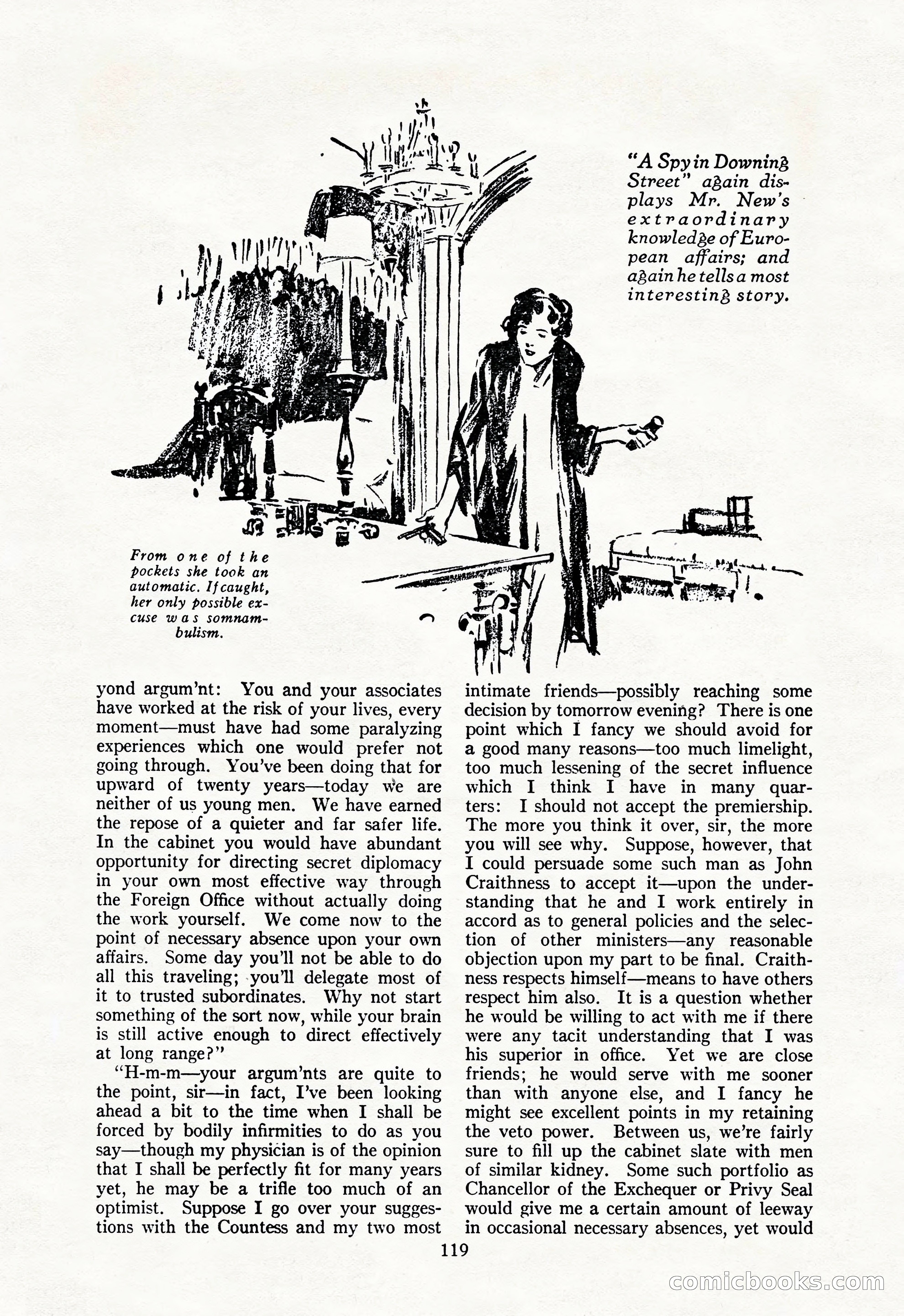 The Illustrated Blue Book Magazine, July 1928 — page 121 of 204