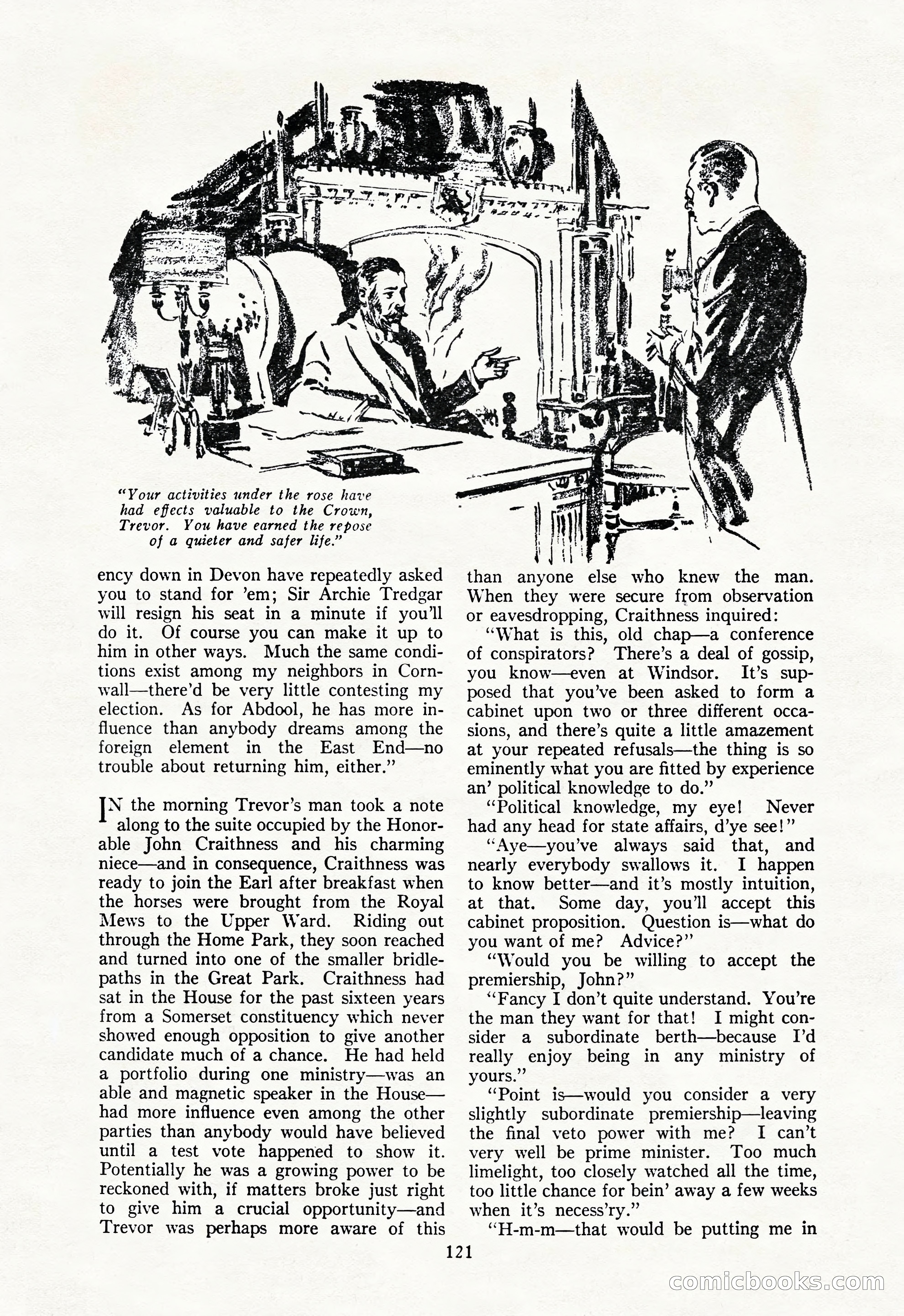 The Illustrated Blue Book Magazine, July 1928 — page 123 of 204