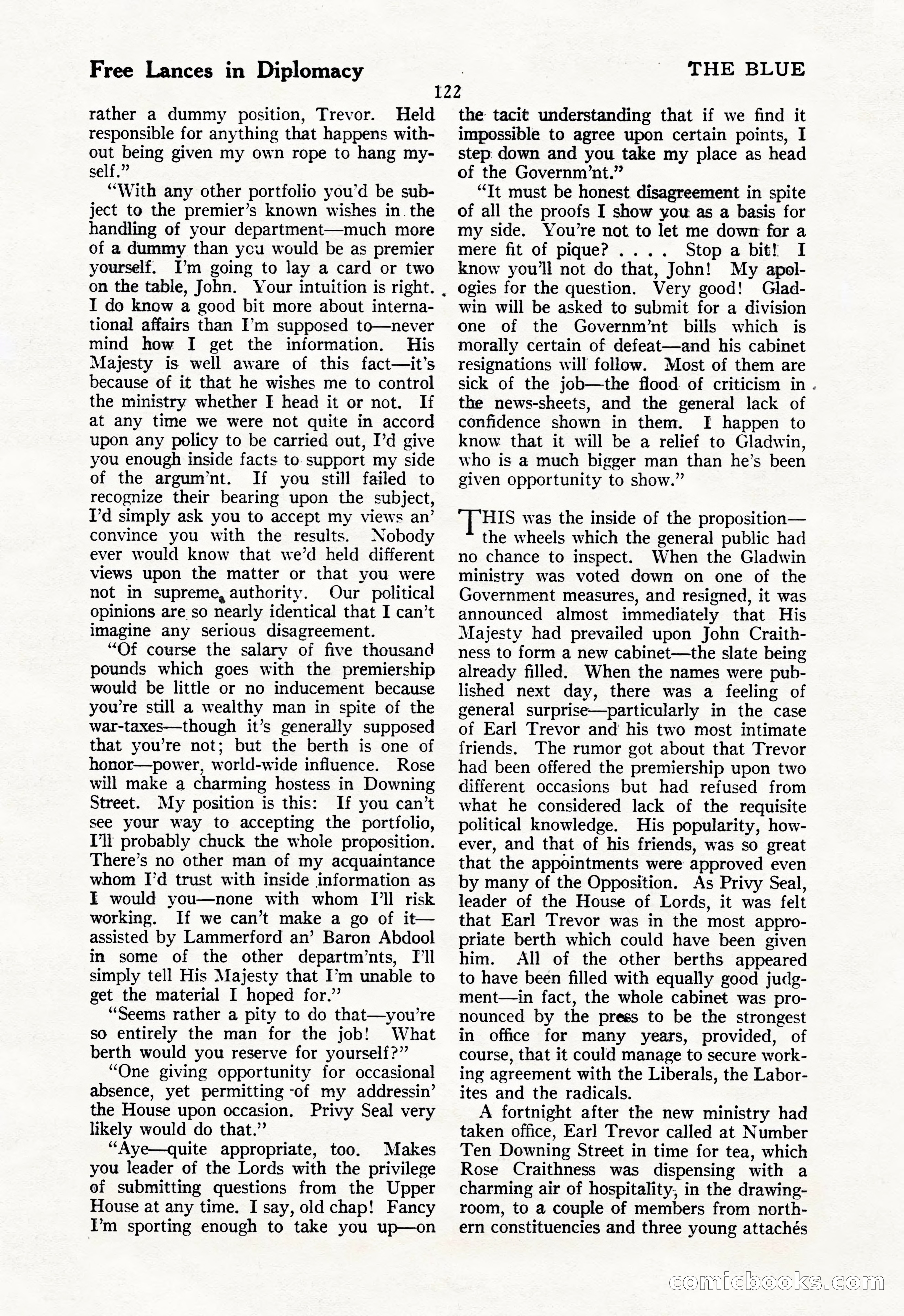 The Illustrated Blue Book Magazine, July 1928 — page 124 of 204