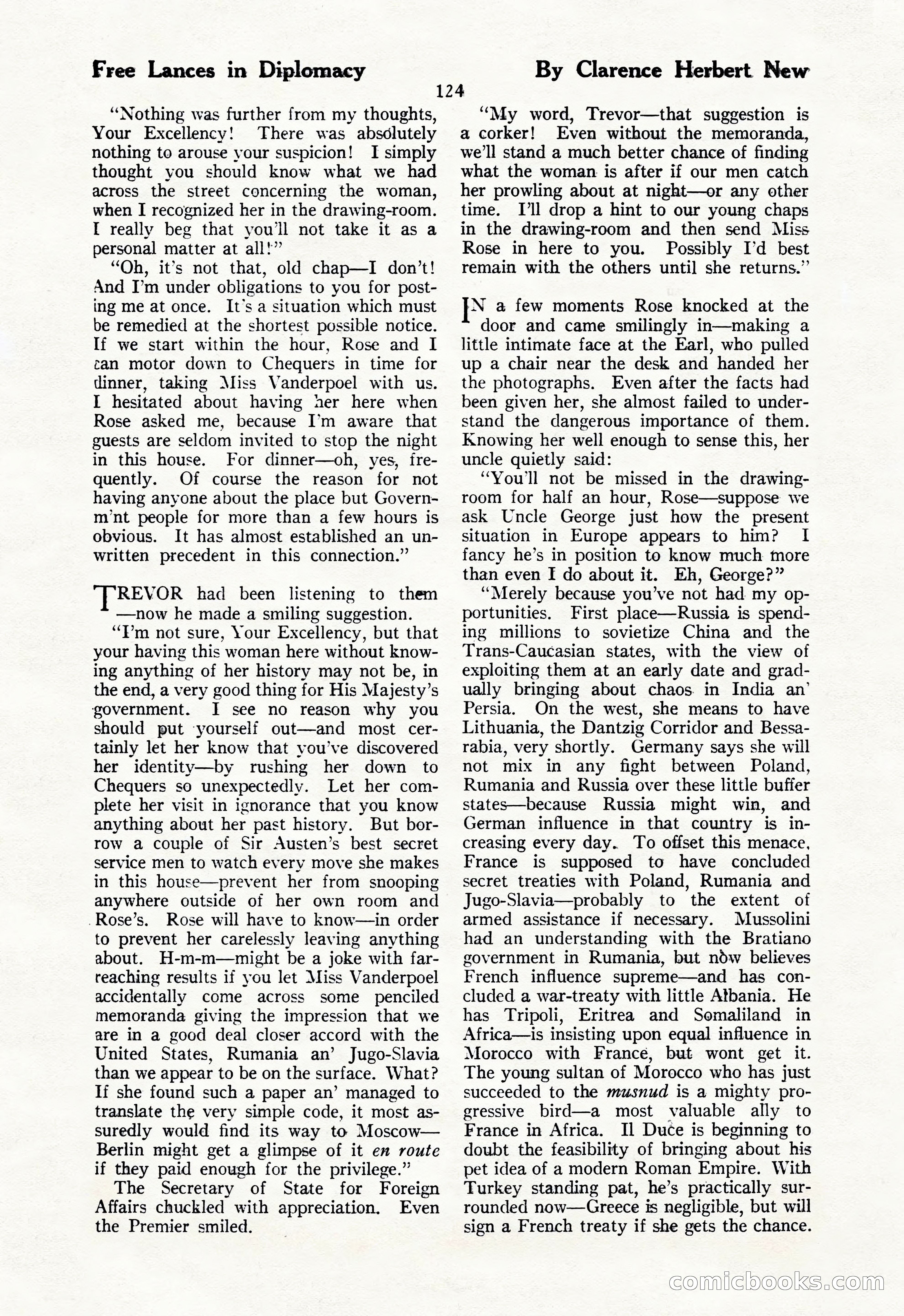 The Illustrated Blue Book Magazine, July 1928 — page 126 of 204