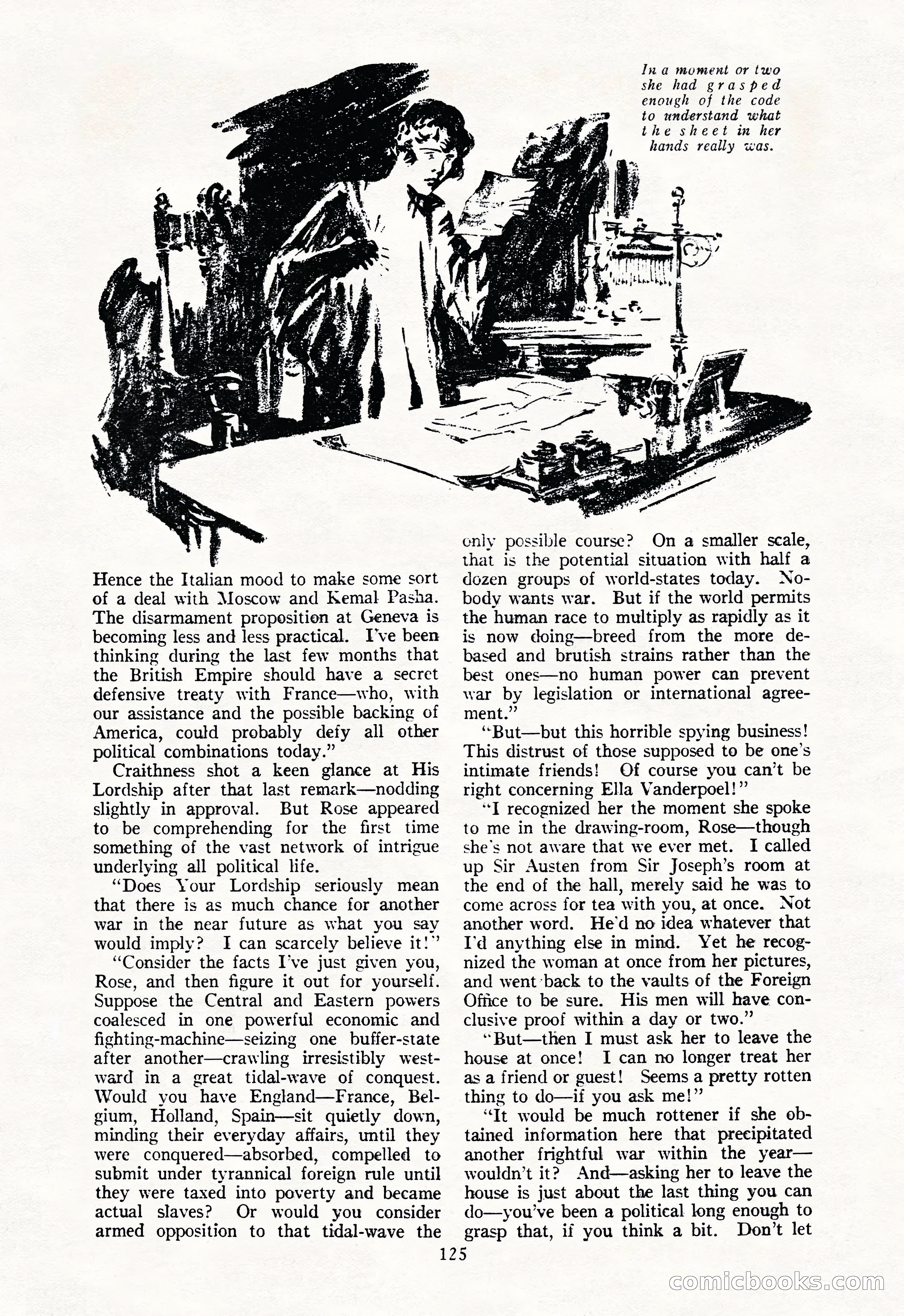 The Illustrated Blue Book Magazine, July 1928 — page 127 of 204