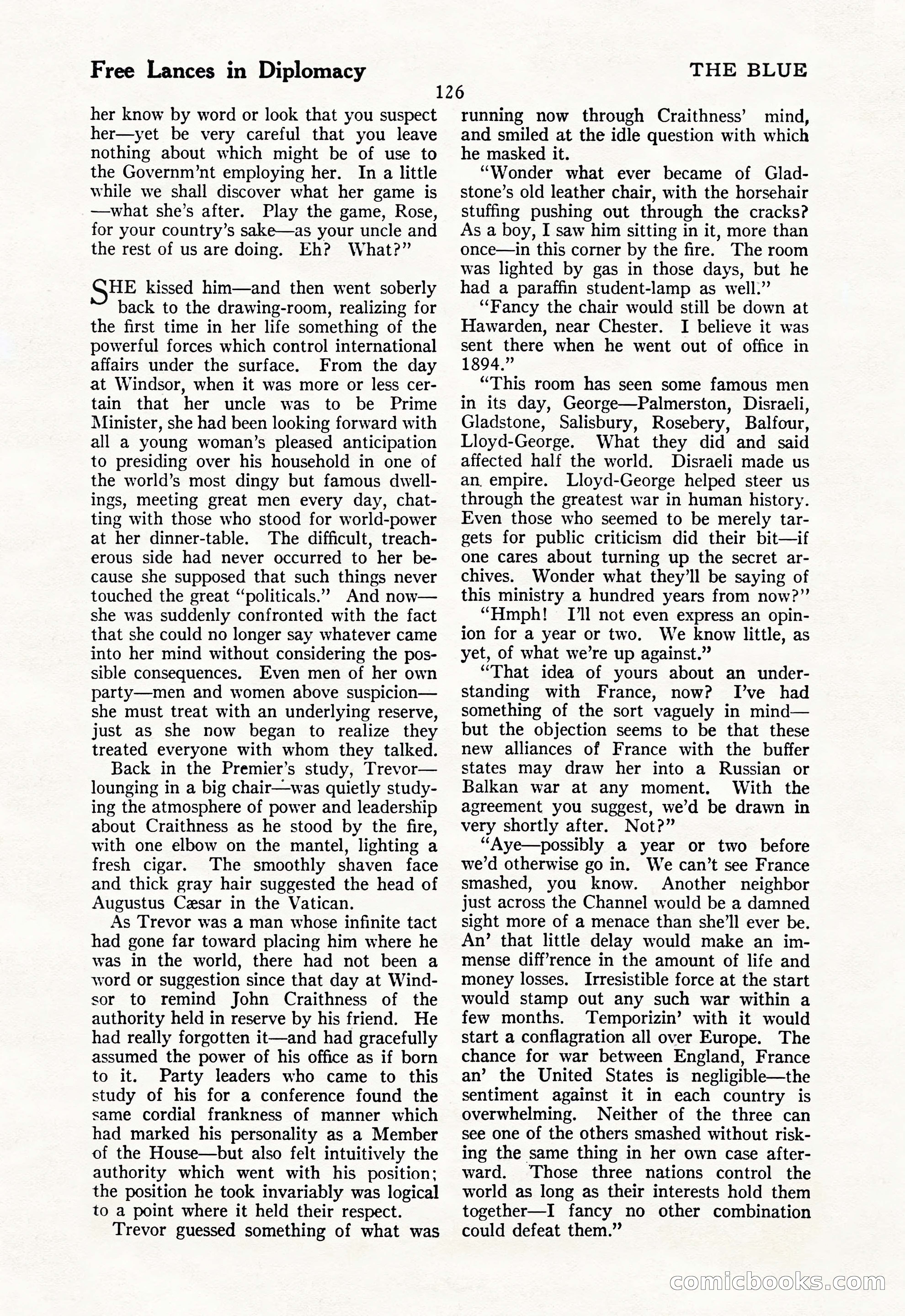 The Illustrated Blue Book Magazine, July 1928 — page 128 of 204