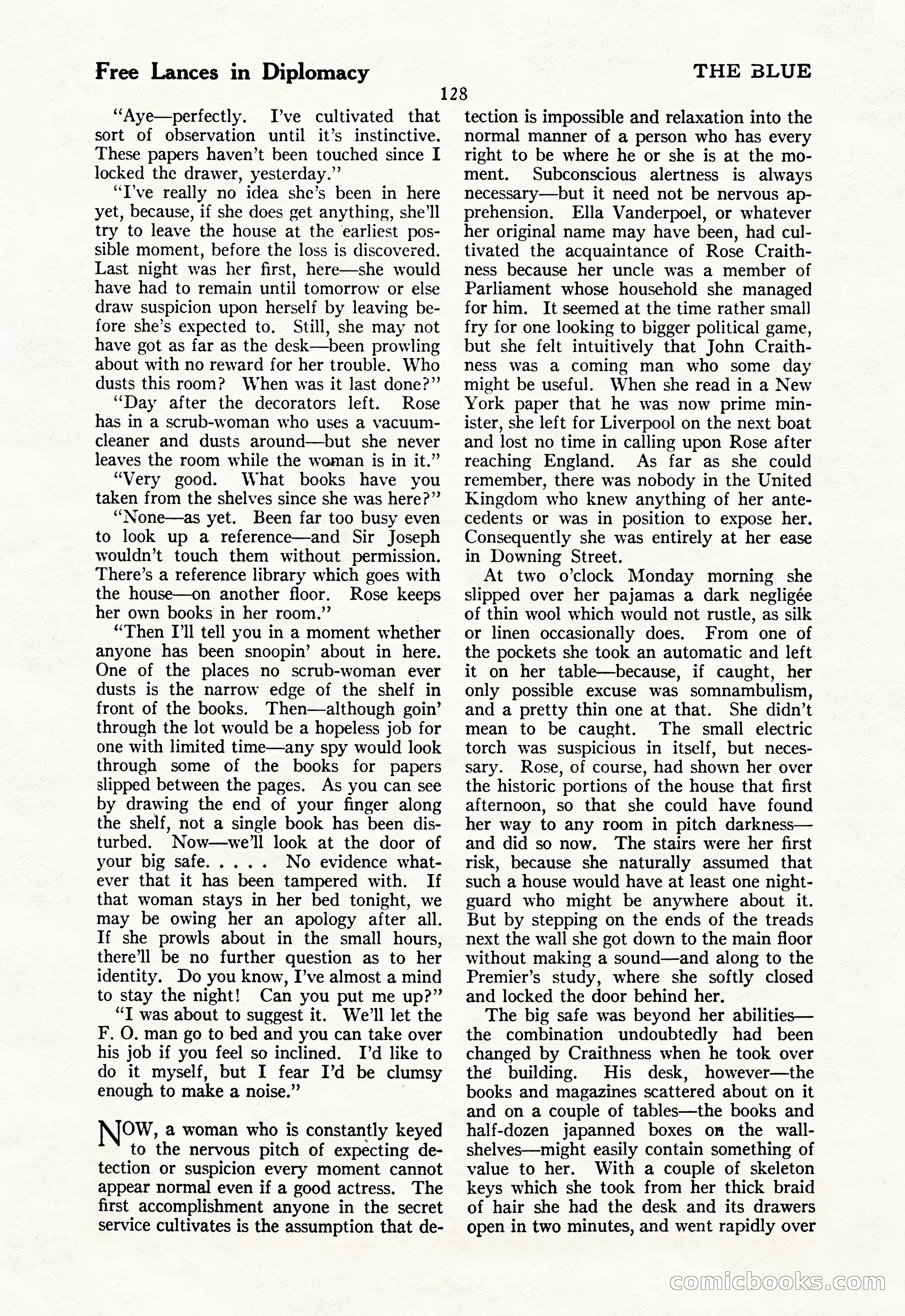 The Illustrated Blue Book Magazine, July 1928 — page 130 of 204
