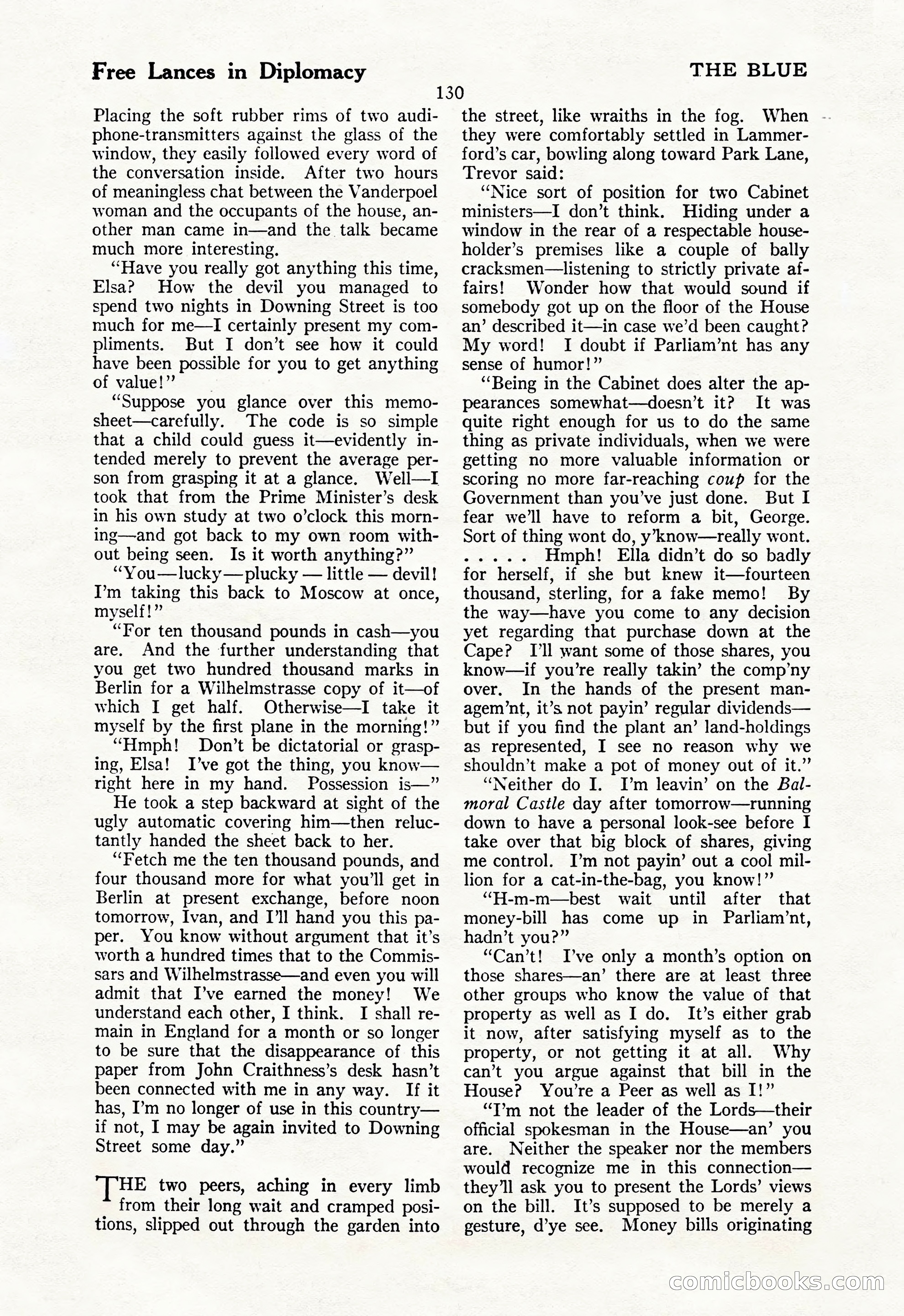 The Illustrated Blue Book Magazine, July 1928 — page 132 of 204
