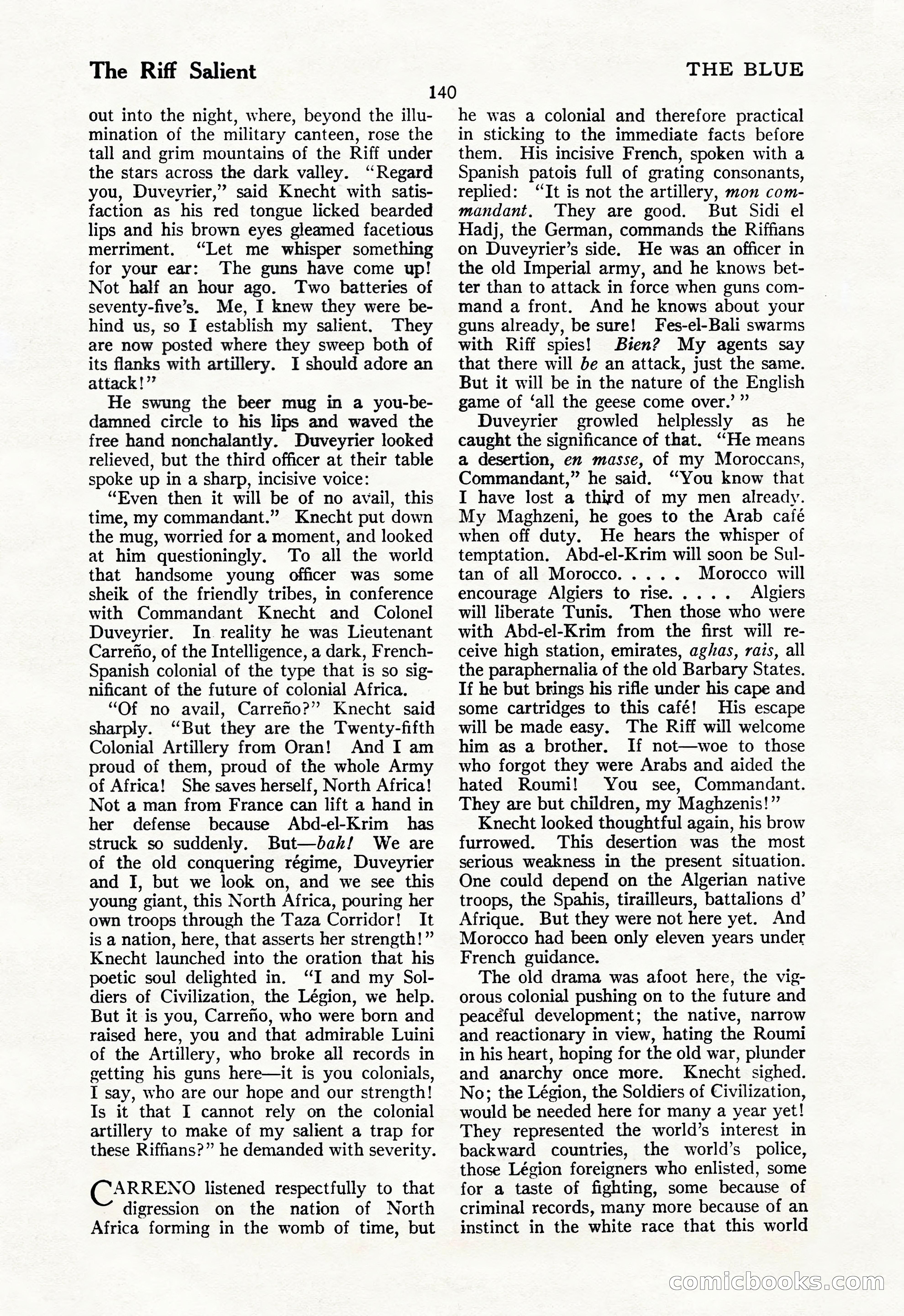 The Illustrated Blue Book Magazine, July 1928 — page 142 of 204